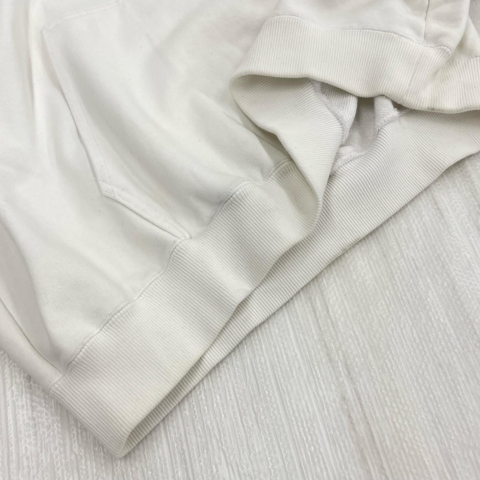 パーカー 双頭獣 (XL) 白 ホワイト