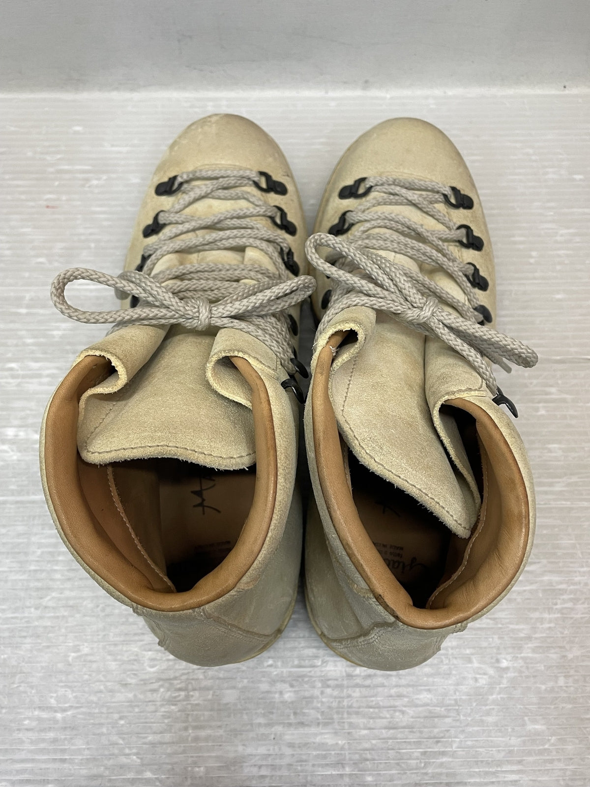 ブーツ MARMOLADA F.LLI GIACOMETTI トレッキングブーツ 43 ベージュ