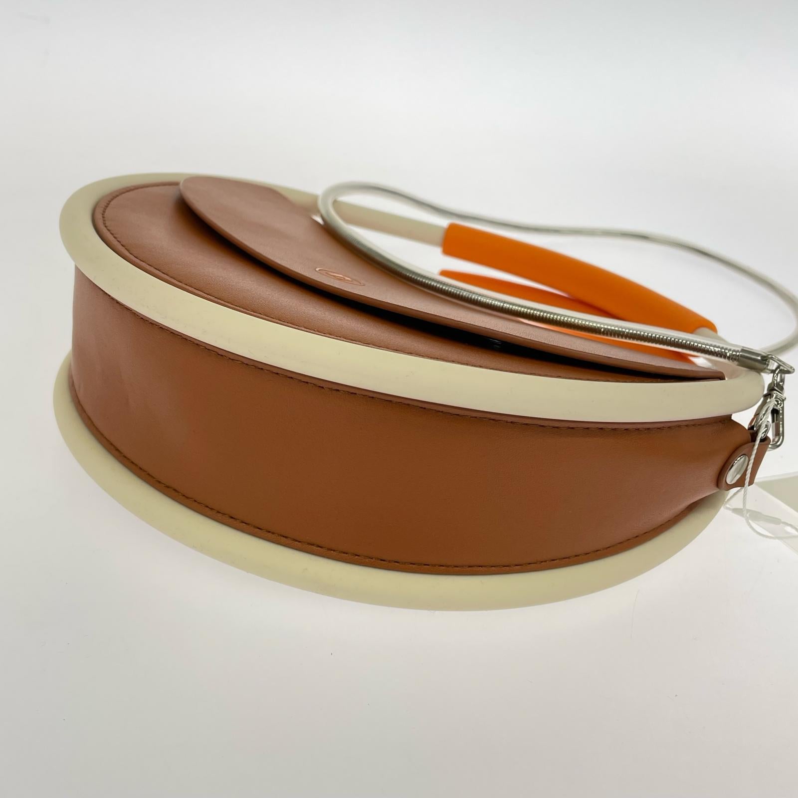 ショルダーバッグ nana-nana HOOP bag ブラウン
