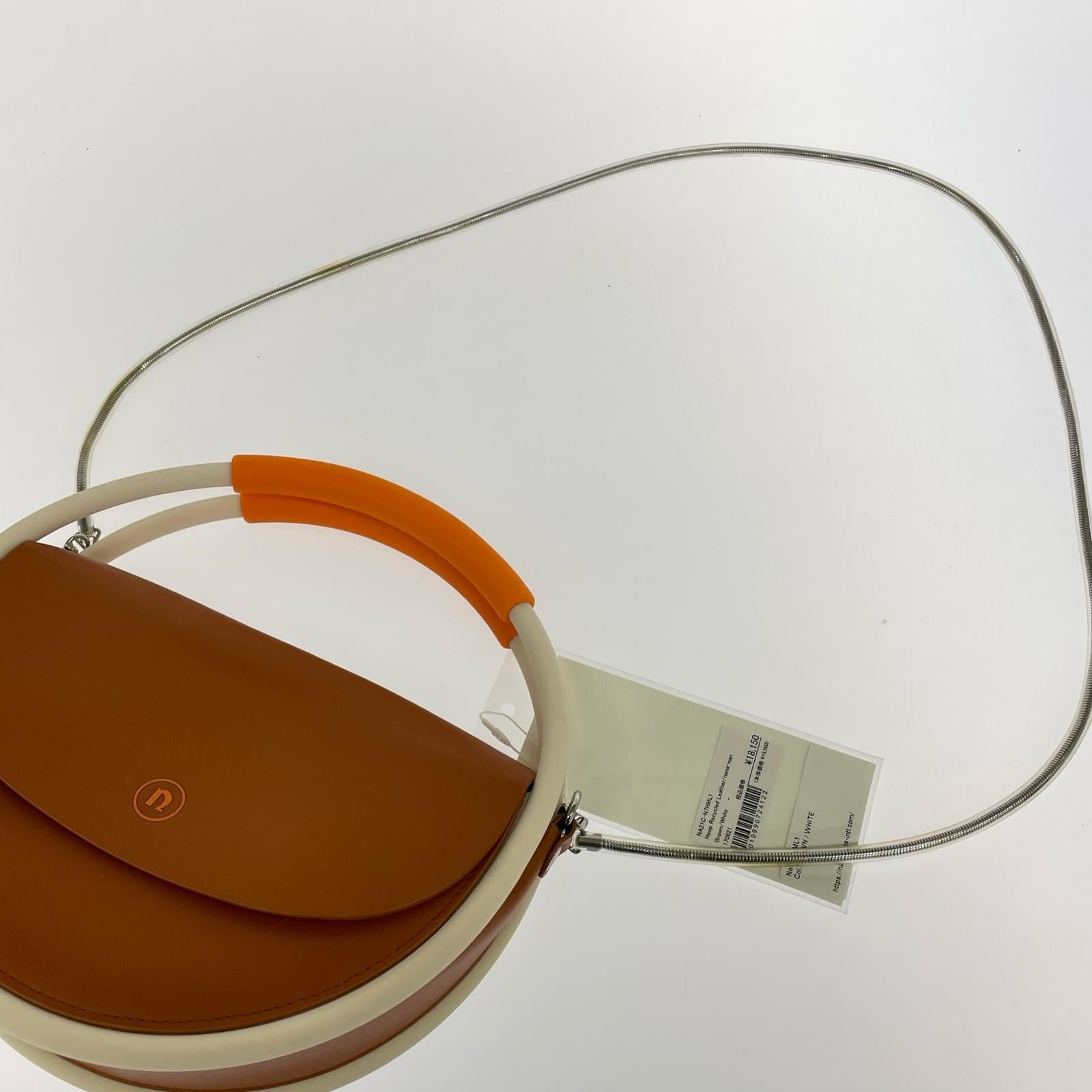 ショルダーバッグ nana-nana HOOP bag ブラウン