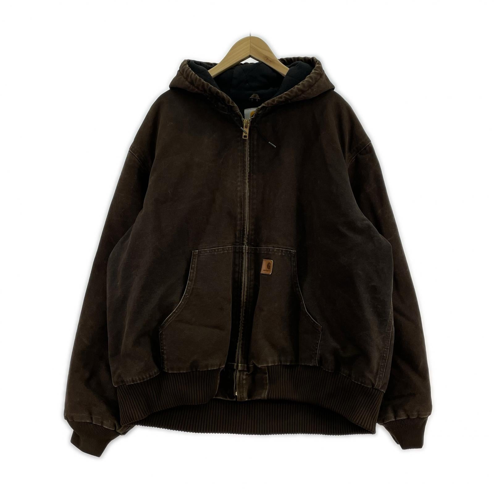 ジャケット Carhartt 00s アクティブジャケット 2XL ブラウン ブラウン