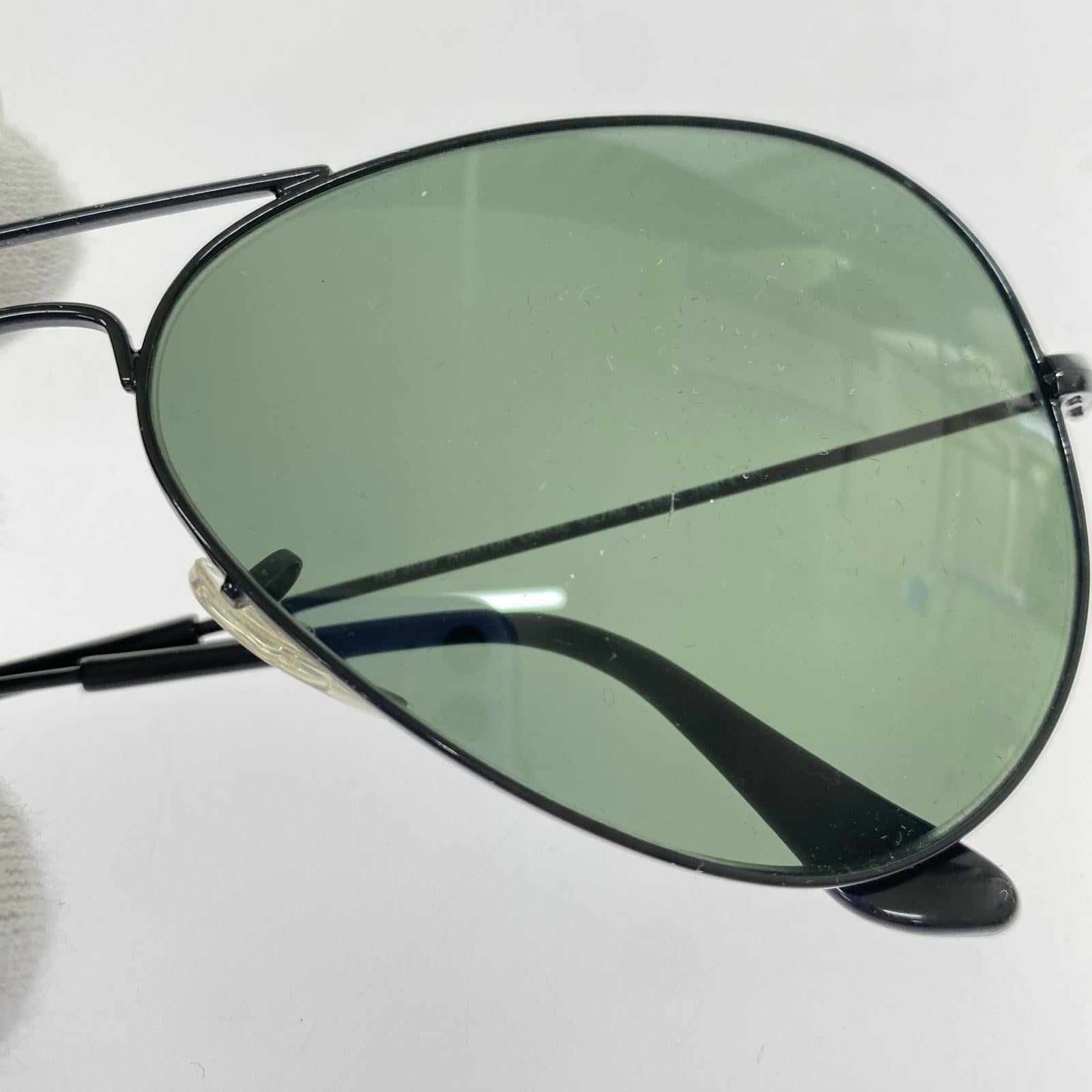 その他アクセサリー Ray-Ban AVIATOR LARGE METAL サングラス RB3025 ブラック