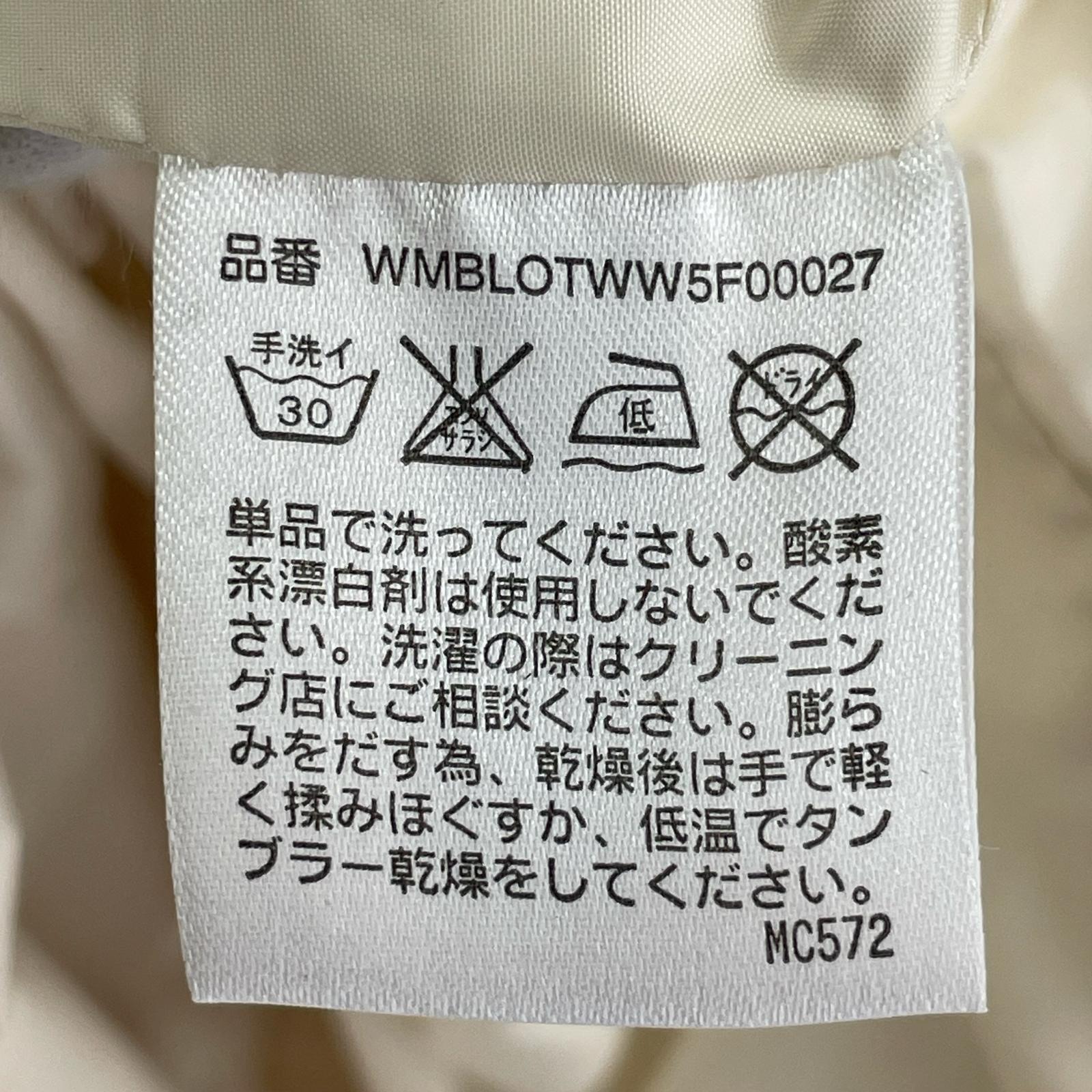 ダウンベスト WH ホワイト