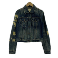 デニムジャケット Denim & Supply ハードリペア加工 L