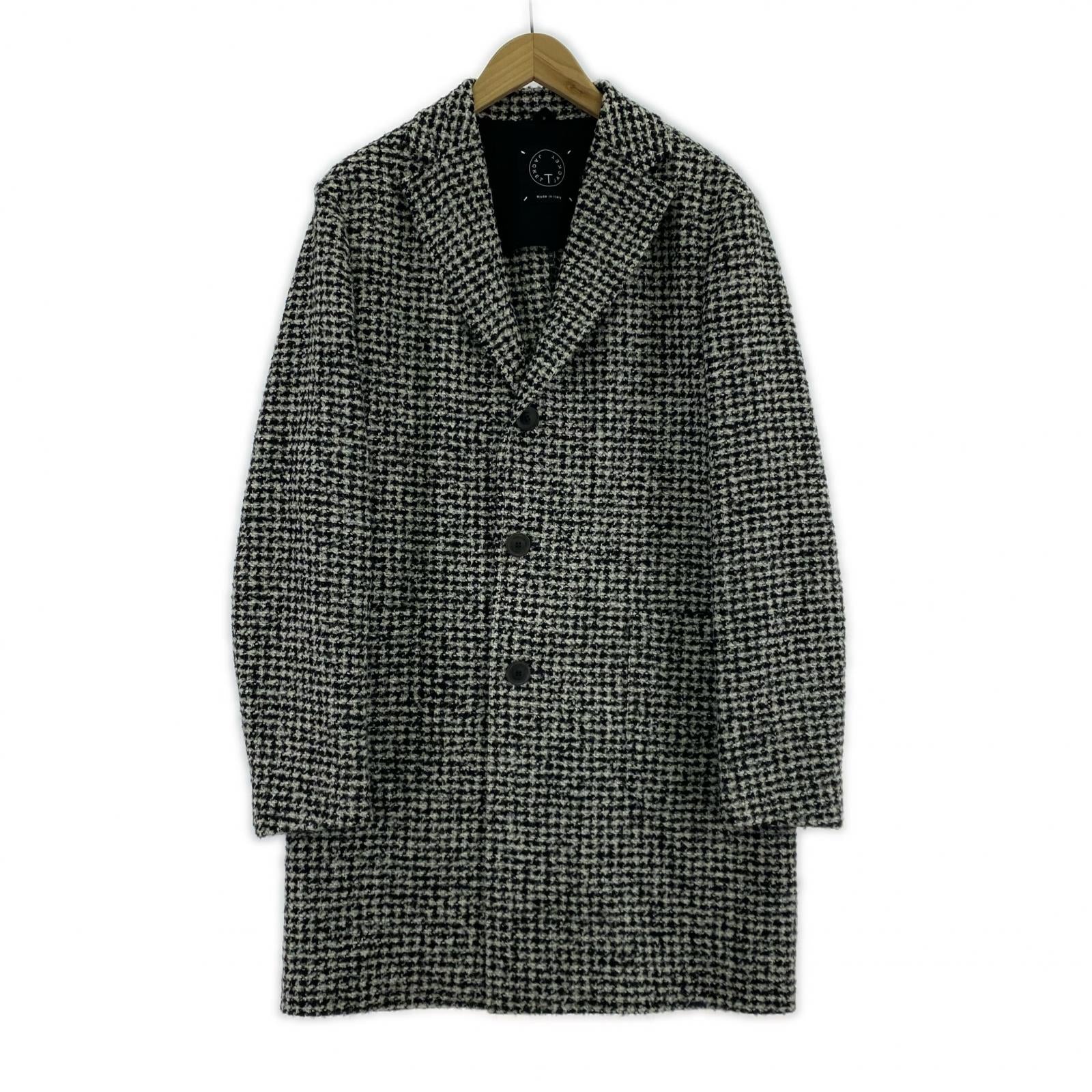 その他アウター t-jacket チェスターコート 白黒 S S