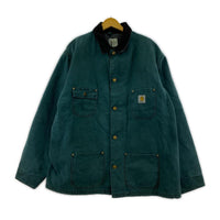ジャケット USA製 90s ミシガンチョアコート (XL) CB2043 グリーン