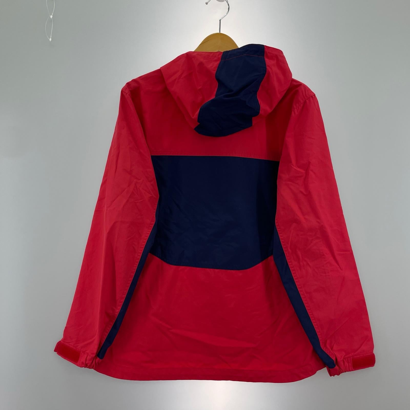 ジャケット XLARGE ナイロンジップアップフーディ M RED M