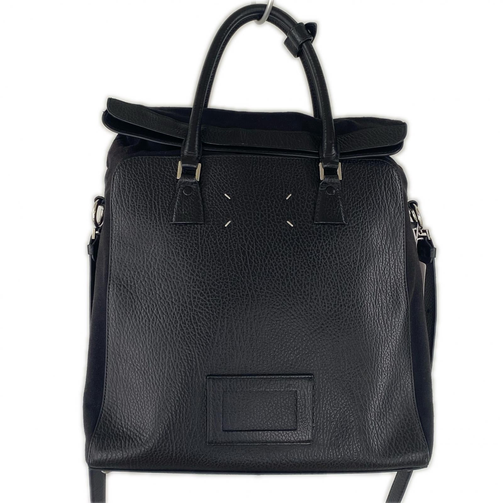 ショルダーバッグ MAISON MARGIELA 5AC Daily Vertical 2WAYショルダーバッグ ブラック ブラック