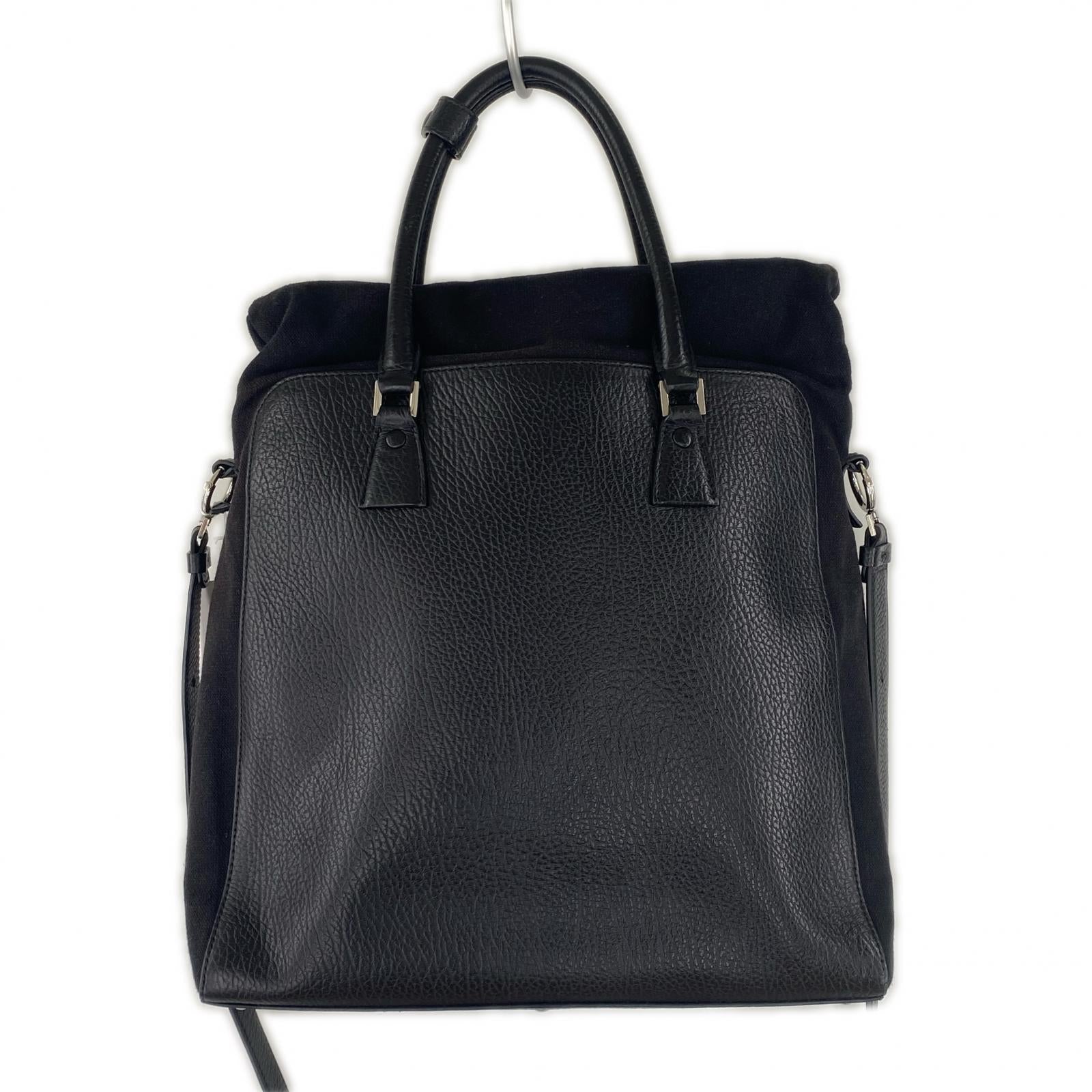 ショルダーバッグ MAISON MARGIELA 5AC Daily Vertical 2WAYショルダーバッグ ブラック ブラック