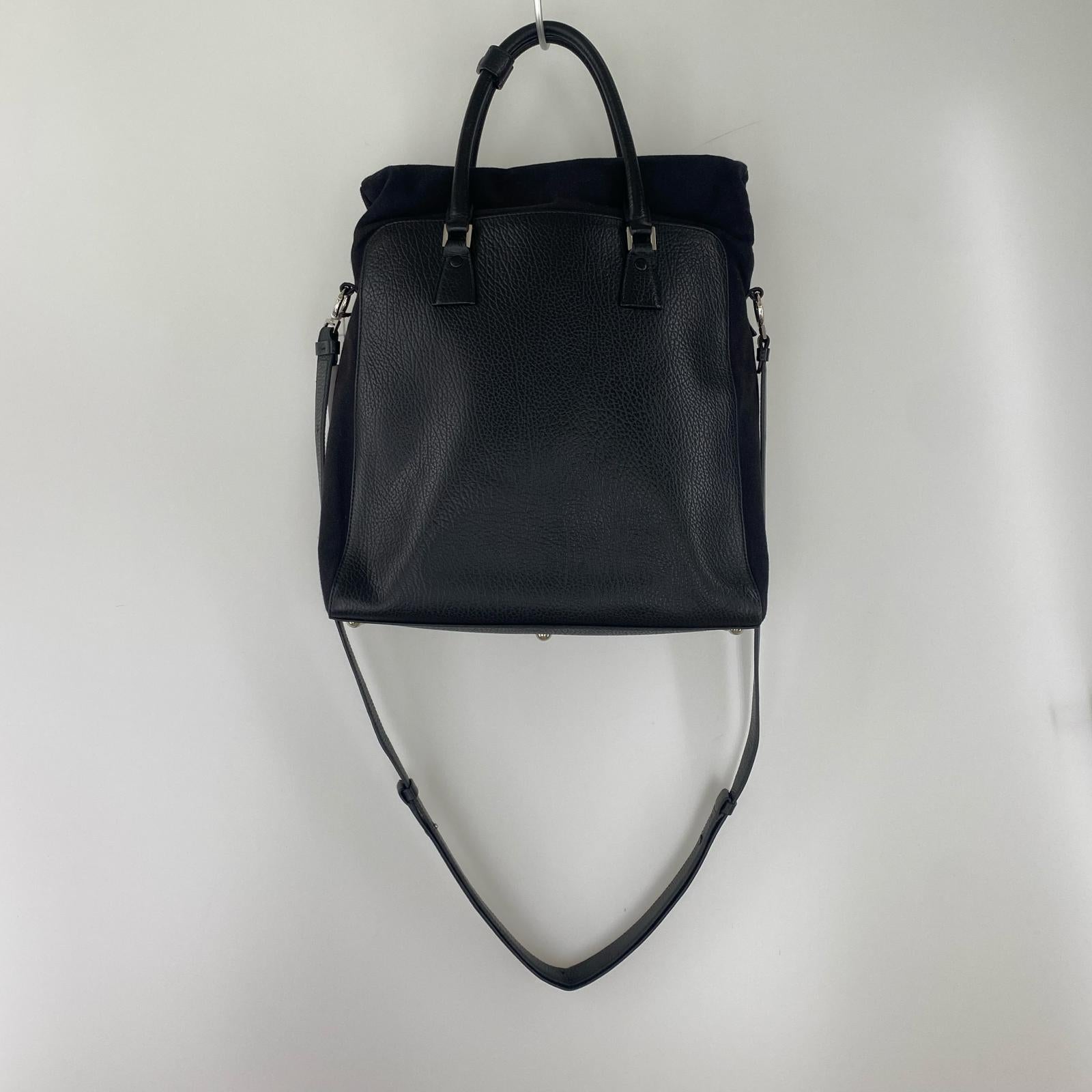 ショルダーバッグ MAISON MARGIELA 5AC Daily Vertical 2WAYショルダーバッグ ブラック ブラック
