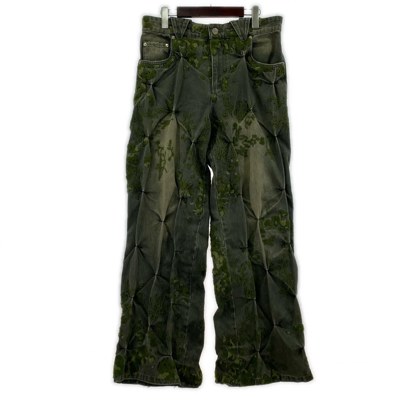 デニムパンツ BADSON/25SS/OVERGROWTH DENIM PANTS S