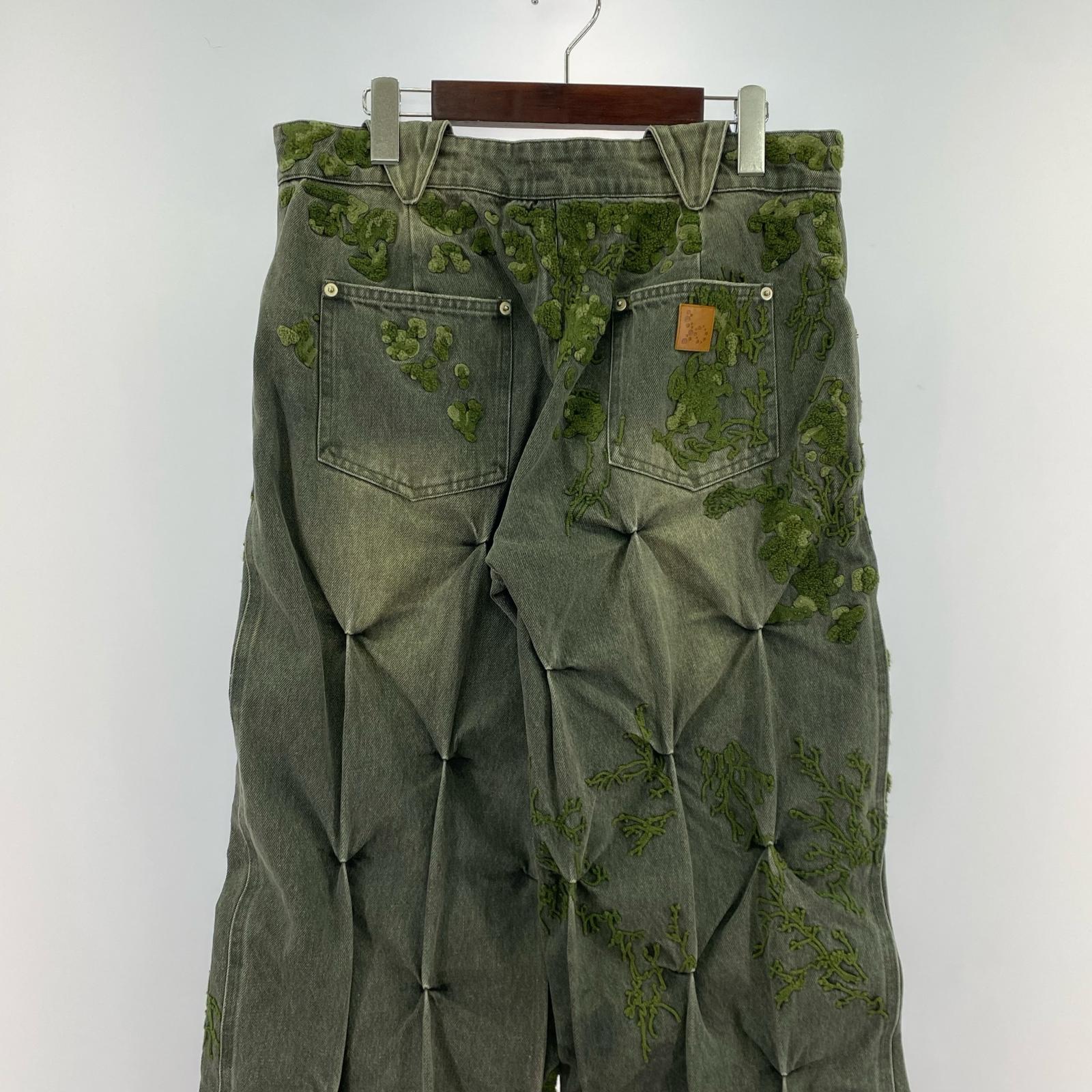 デニムパンツ BADSON/25SS/OVERGROWTH DENIM PANTS S
