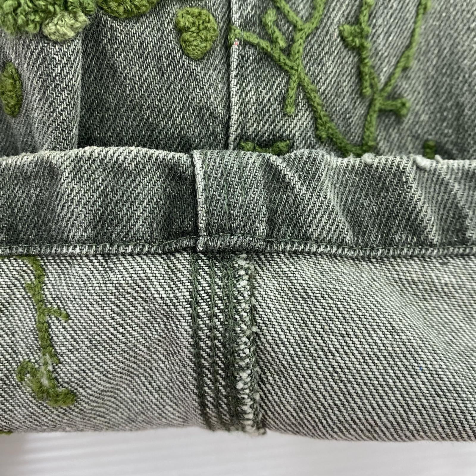 デニムパンツ BADSON/25SS/OVERGROWTH DENIM PANTS S