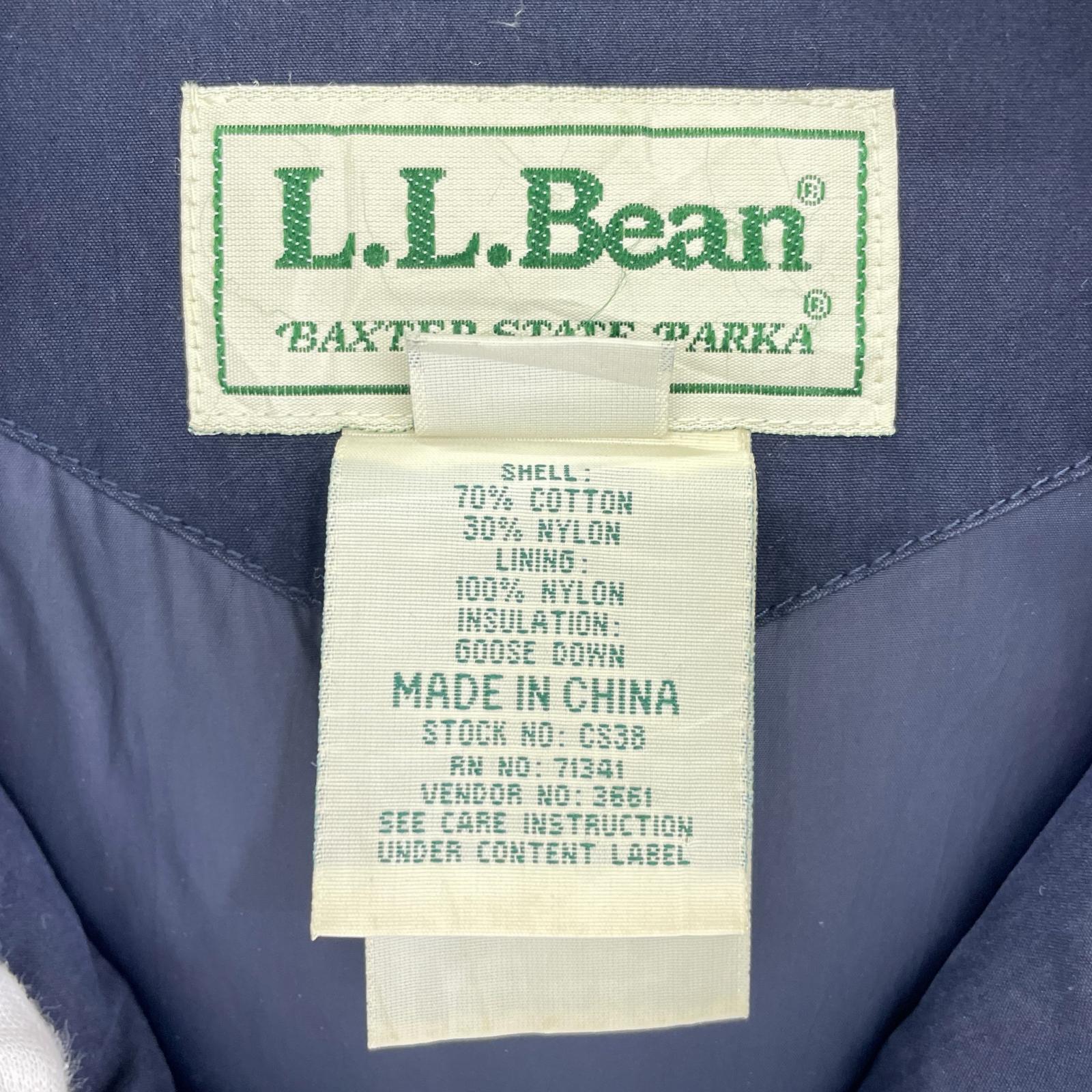 ジャケット 90s BAXTER STATE PARKA NVY M M