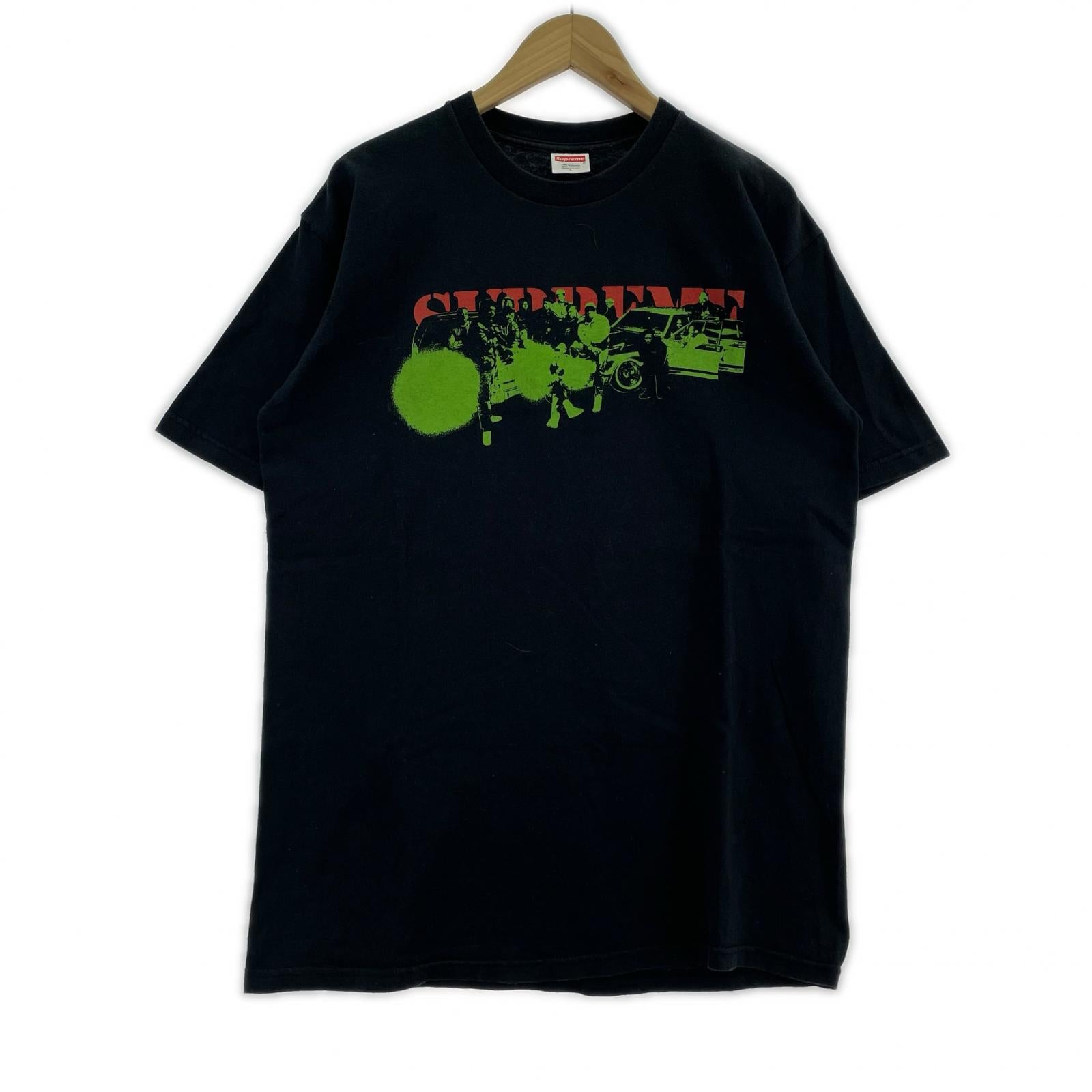 半袖Tシャツ × PUBLIC ENEMY 01年製 黒(L) L ブラック