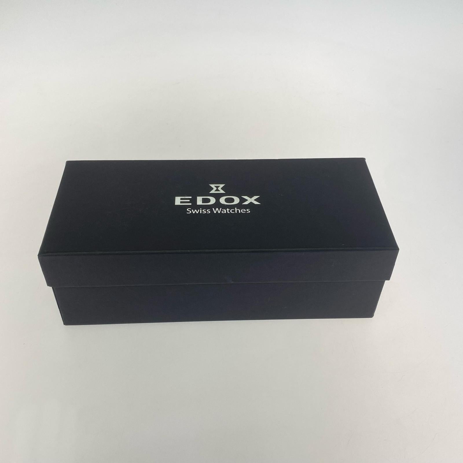 腕時計 EDOX WATCH ROLL ネイビー