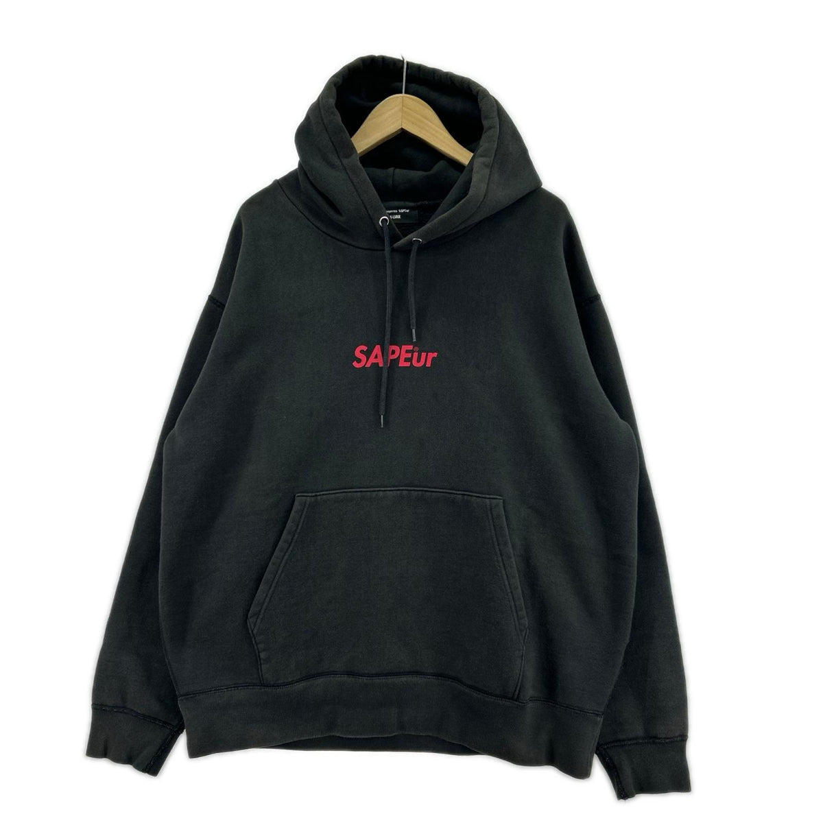 パーカー ロッドマン/BLK×RED/XL ブラック