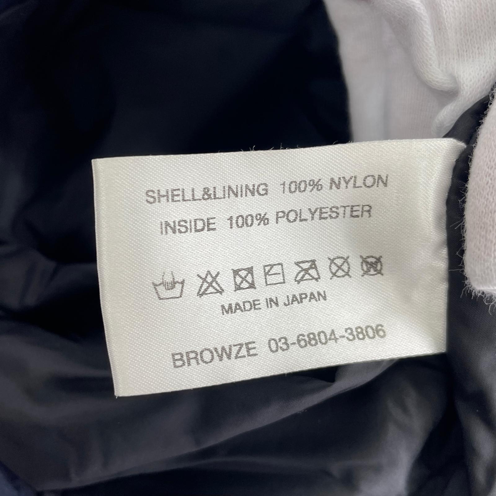 ジャケット ennoy 23AW ナイロンパテッドジャケット 中綿シャカシャカ XL ネイビー ネイビー
