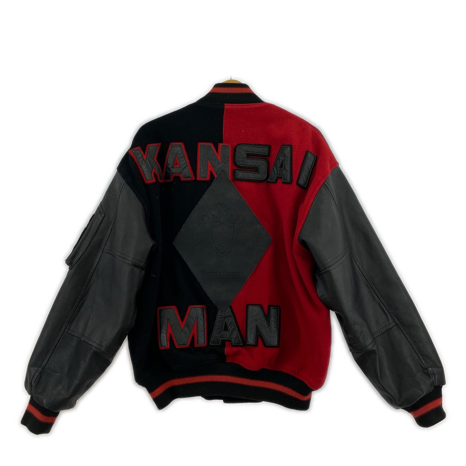 ジャケット KANSAI YAMAMOTO スタジャン 黒 ブラック