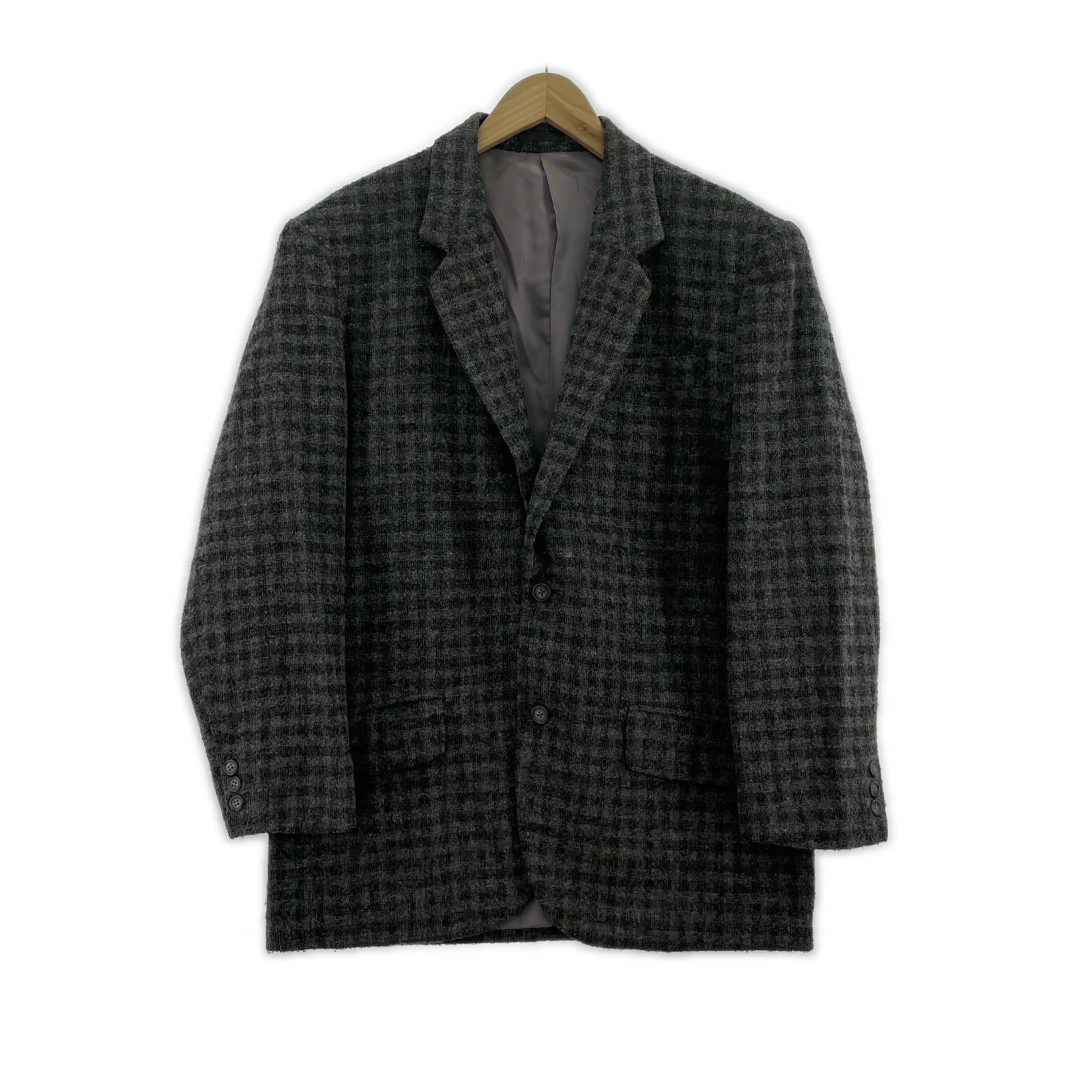 テーラードジャケット Y’s for men 90s頃 茶タグ ツイードジャケット M グレー系 M グレー