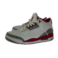 スニーカー Air Jordan 3 Cardinal Red 27.0cm 27cm (US9 UK8 1/2 EU44) ホワイト