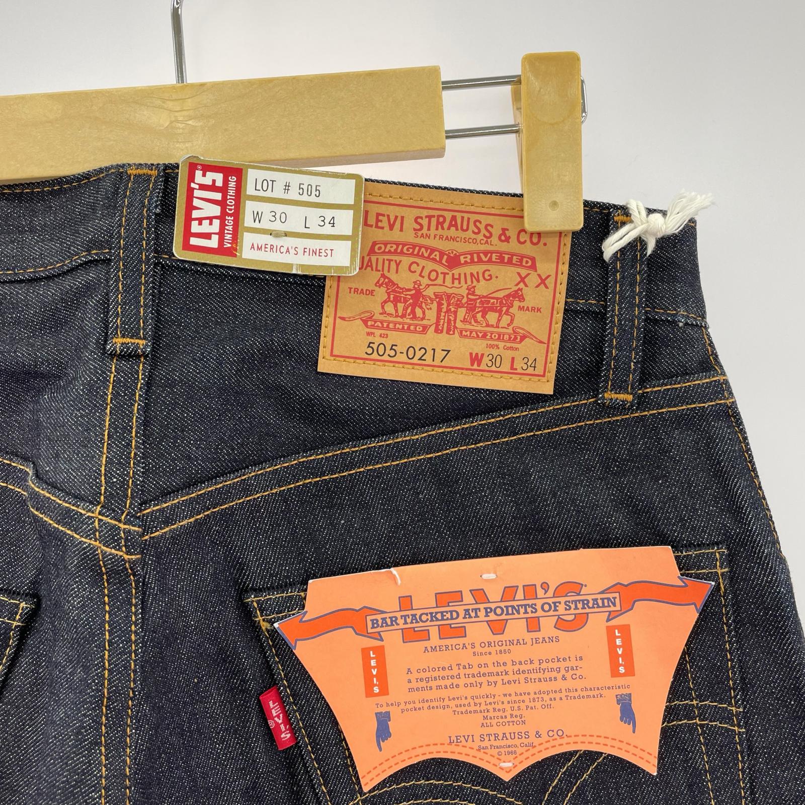 その他ボトムス Levi's 505-0217 デニムパンツ W30 L34 30 ブルー
