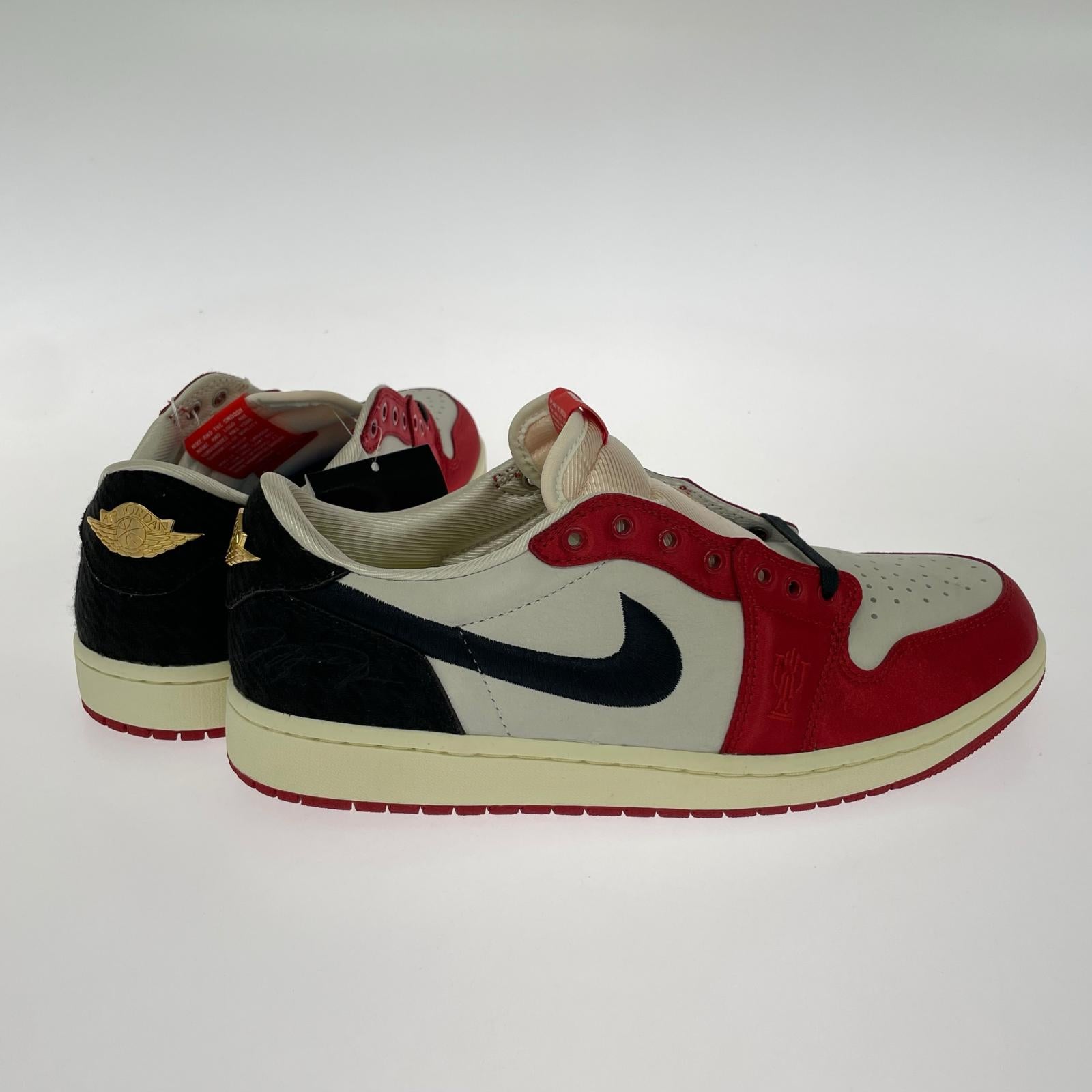 その他靴 Trophy Room × Air Jordan 1 Low OG Sail and Varsity Red 28.0cm
