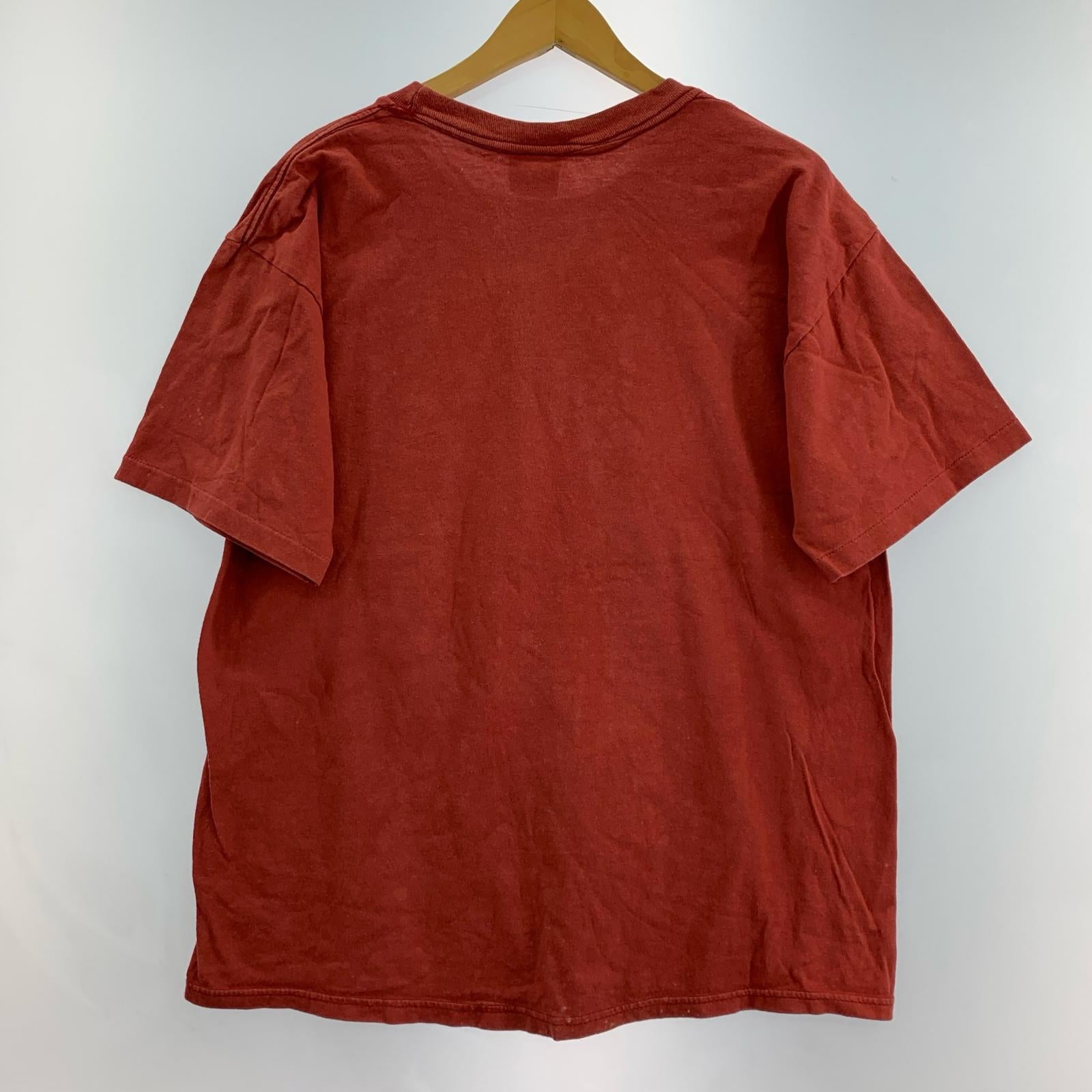 半袖Tシャツ 90s BEER USA製 赤 (L) L レッド