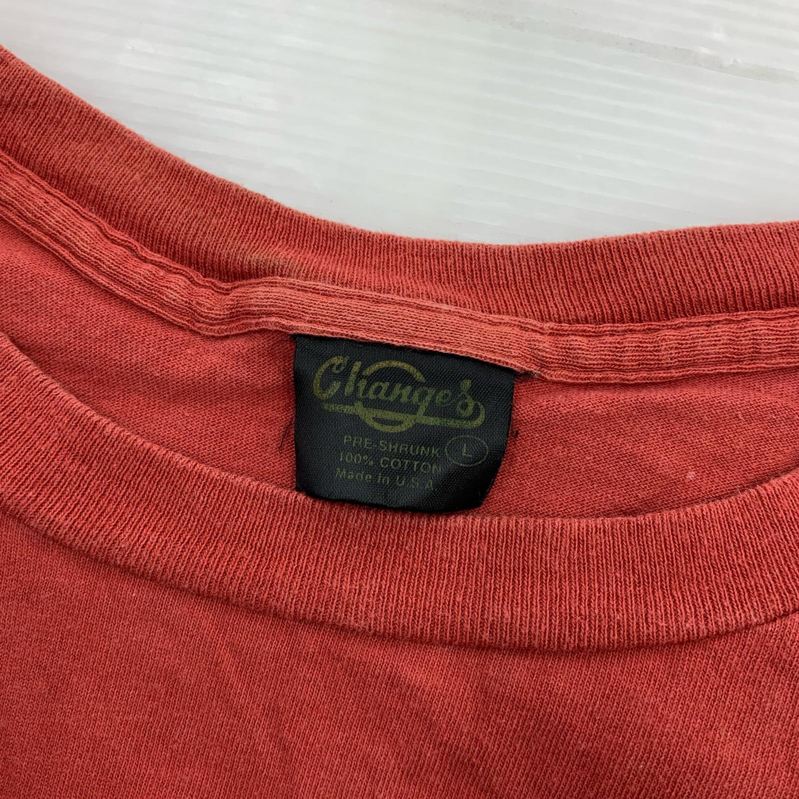 半袖Tシャツ 90s BEER USA製 赤 (L) L レッド