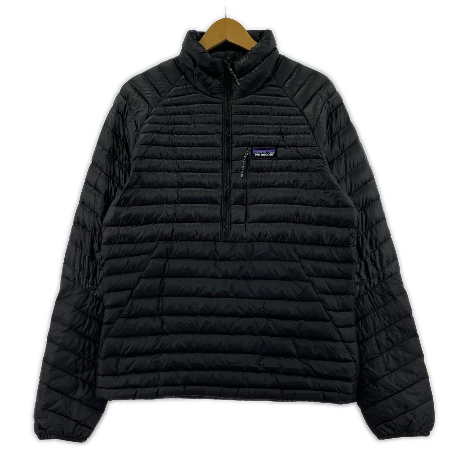 ダウンジャケット ALPLIGHT DOWN PULLOVER 黒 S S ブラック