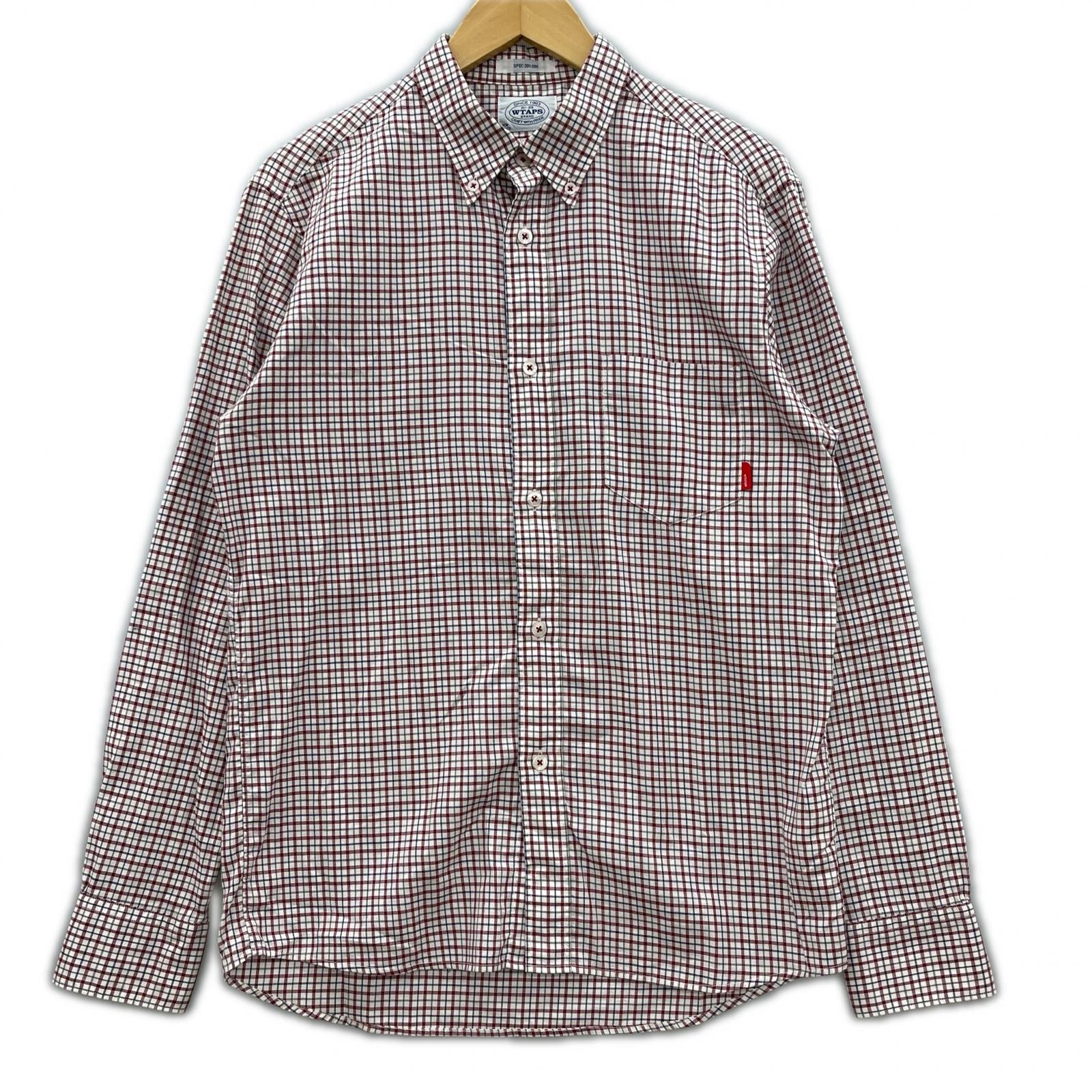 長袖シャツ WTAPS ×Thomas Mason チェックシャツ (M) M