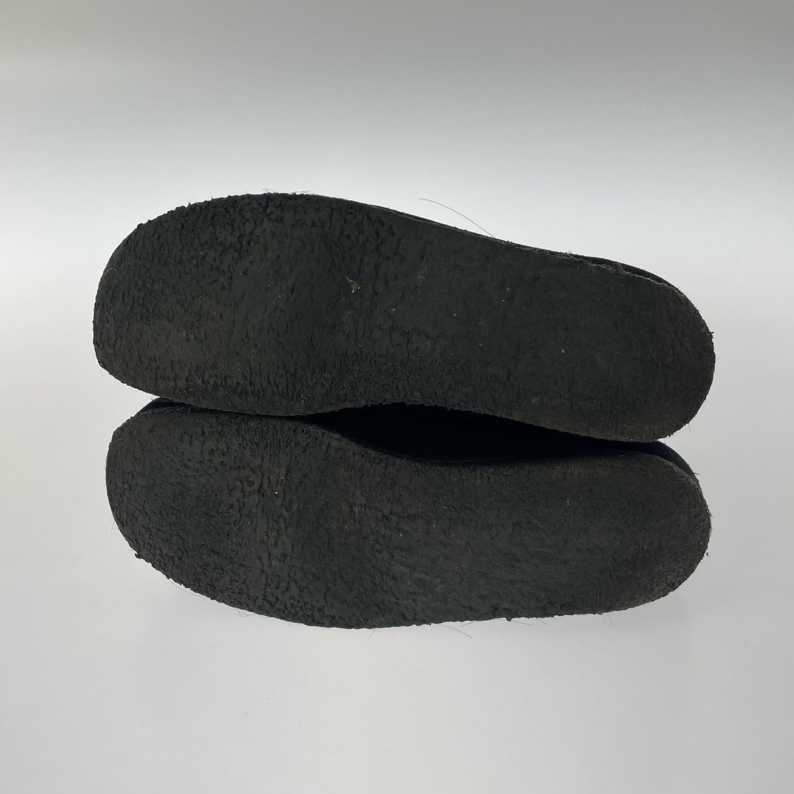 シューズ wallabee 黒 US8 1/2 26cm (US8 UK7 1/2 EU42) ブラック