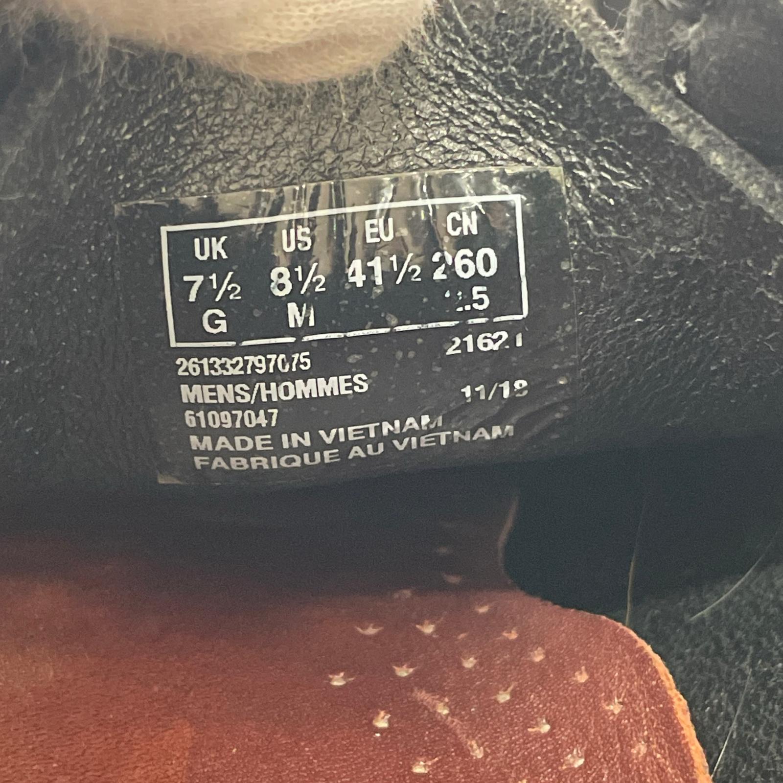 シューズ wallabee 黒 US8 1/2 26cm (US8 UK7 1/2 EU42) ブラック