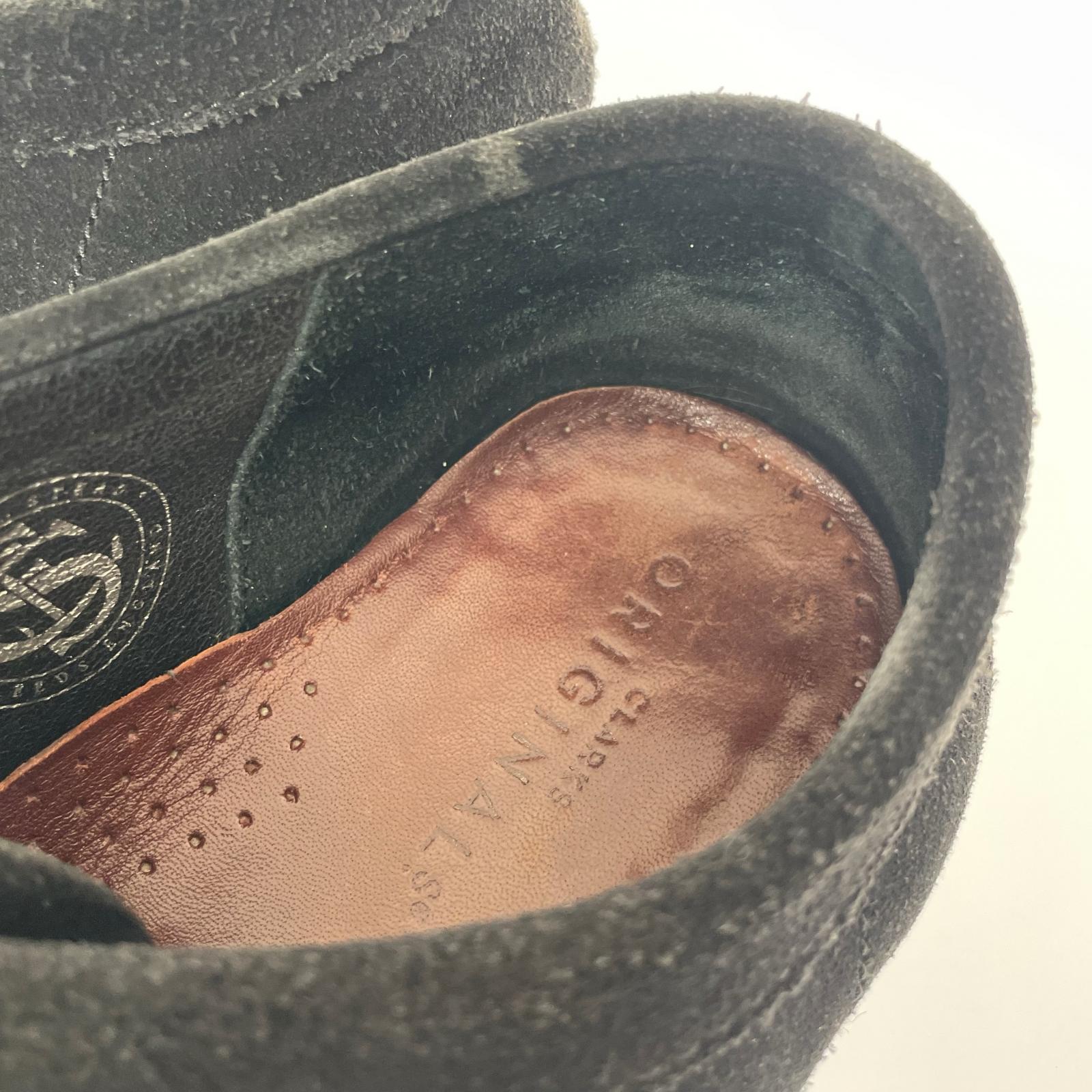 シューズ wallabee 黒 US8 1/2 26cm (US8 UK7 1/2 EU42) ブラック