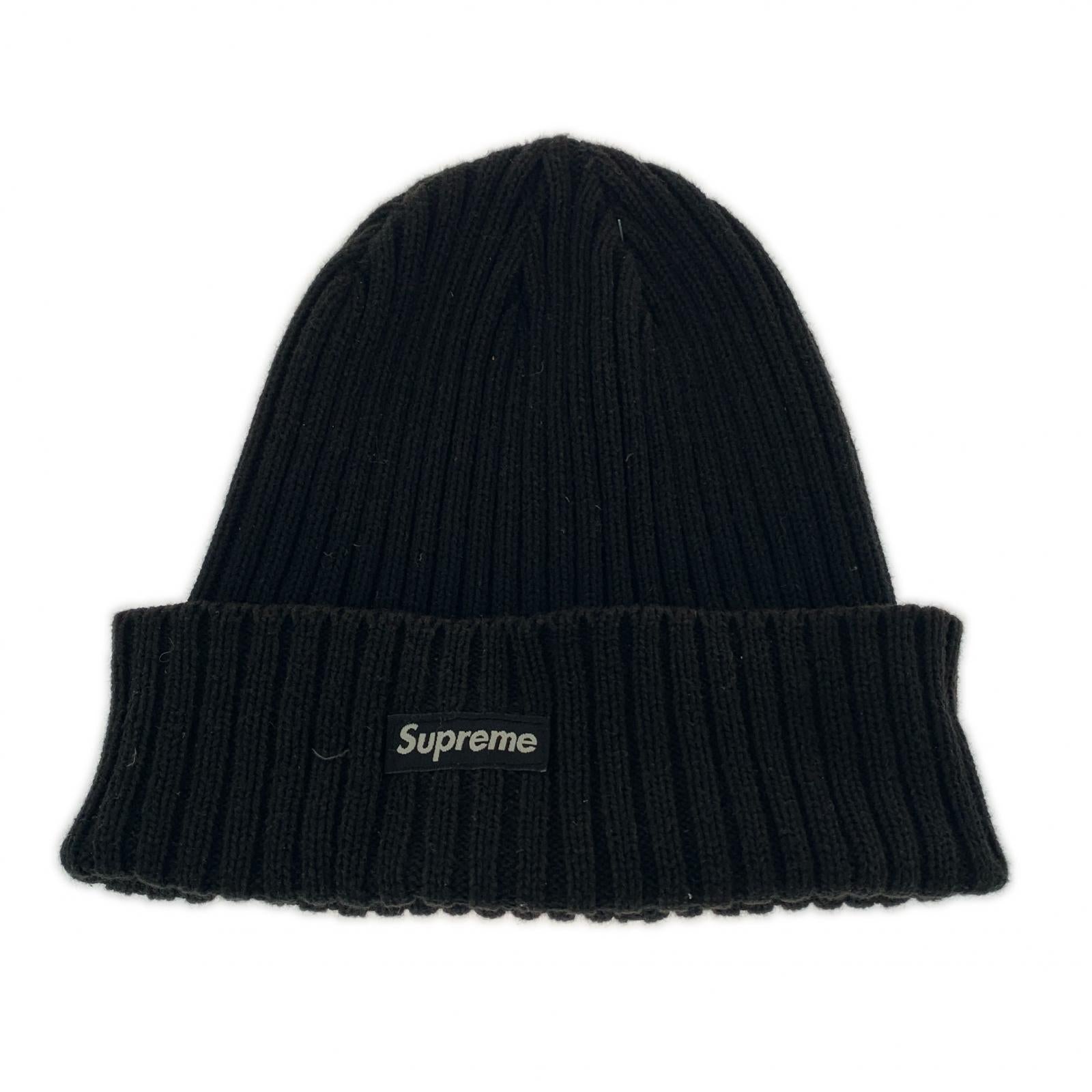 ニットキャップ Small Box Logo Beanie 黒 ブラック