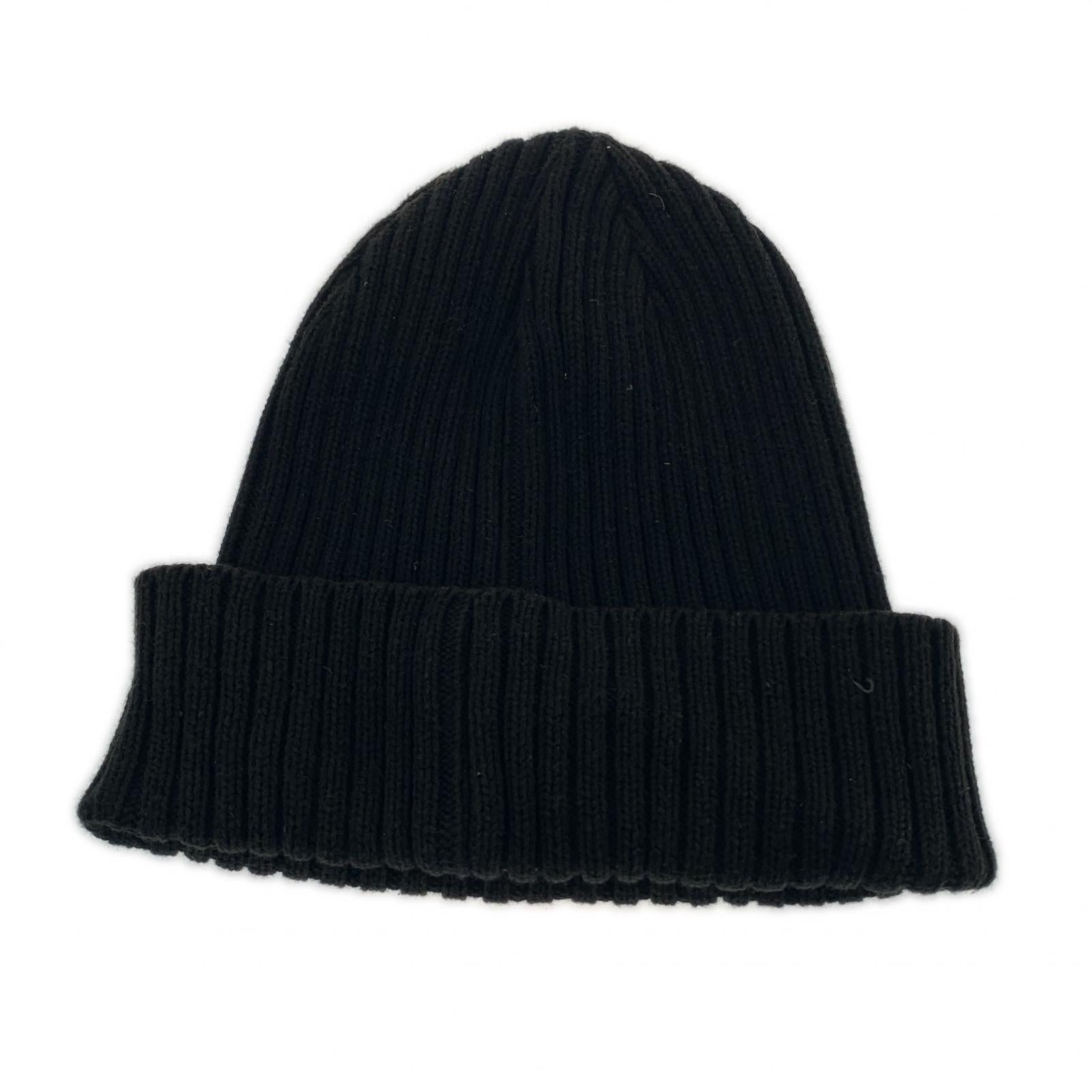 ニットキャップ Small Box Logo Beanie 黒 ブラック