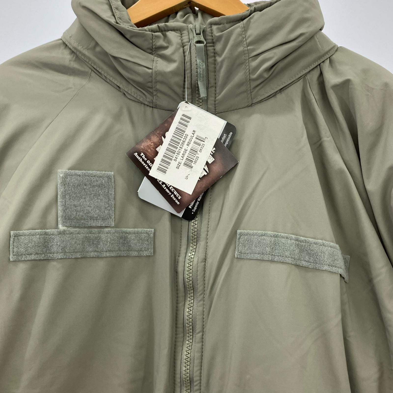 ダウンジャケット ECWCS GEN III LEVEL 7 PRIMALOFT(L) L グレー