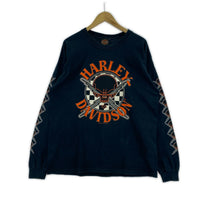 長袖Tシャツ 2012 SkullTee L L ネイビー