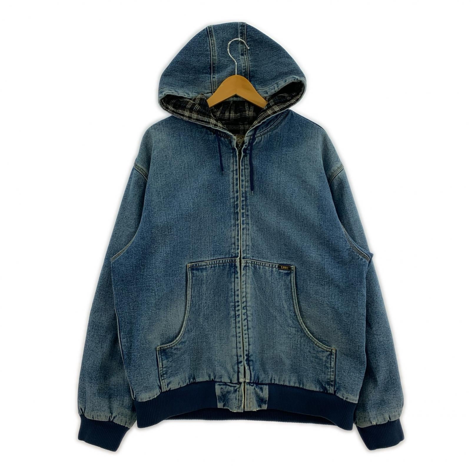 ジャケット 中綿 デニムパーカー M アクティブジャケット M ブルー