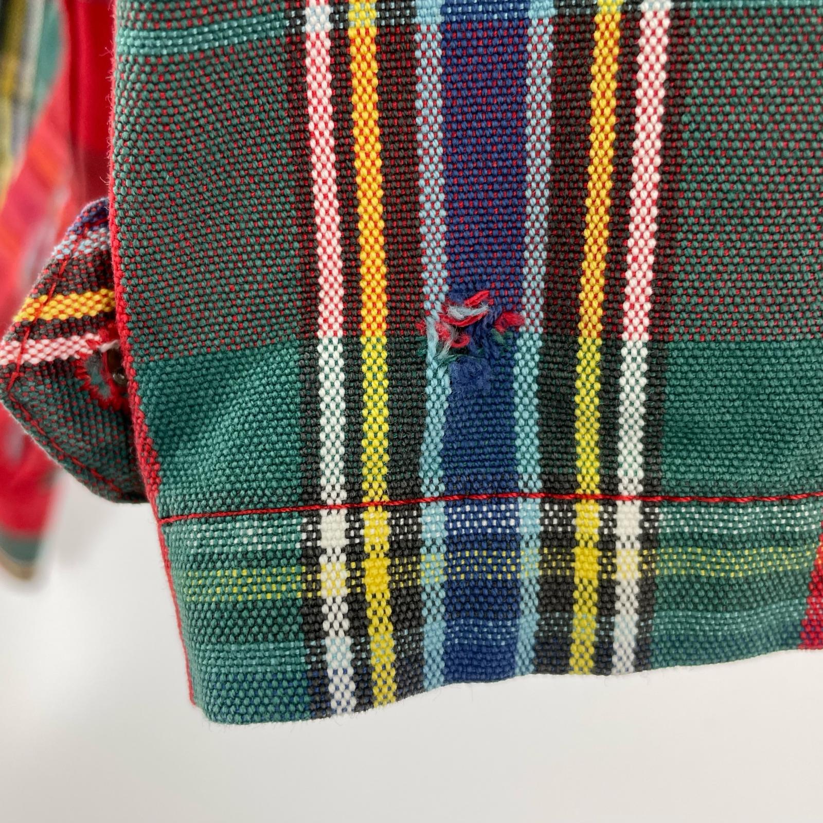 ジャケット POLO SPORTSMAN チェックスイングトップ M M レッド