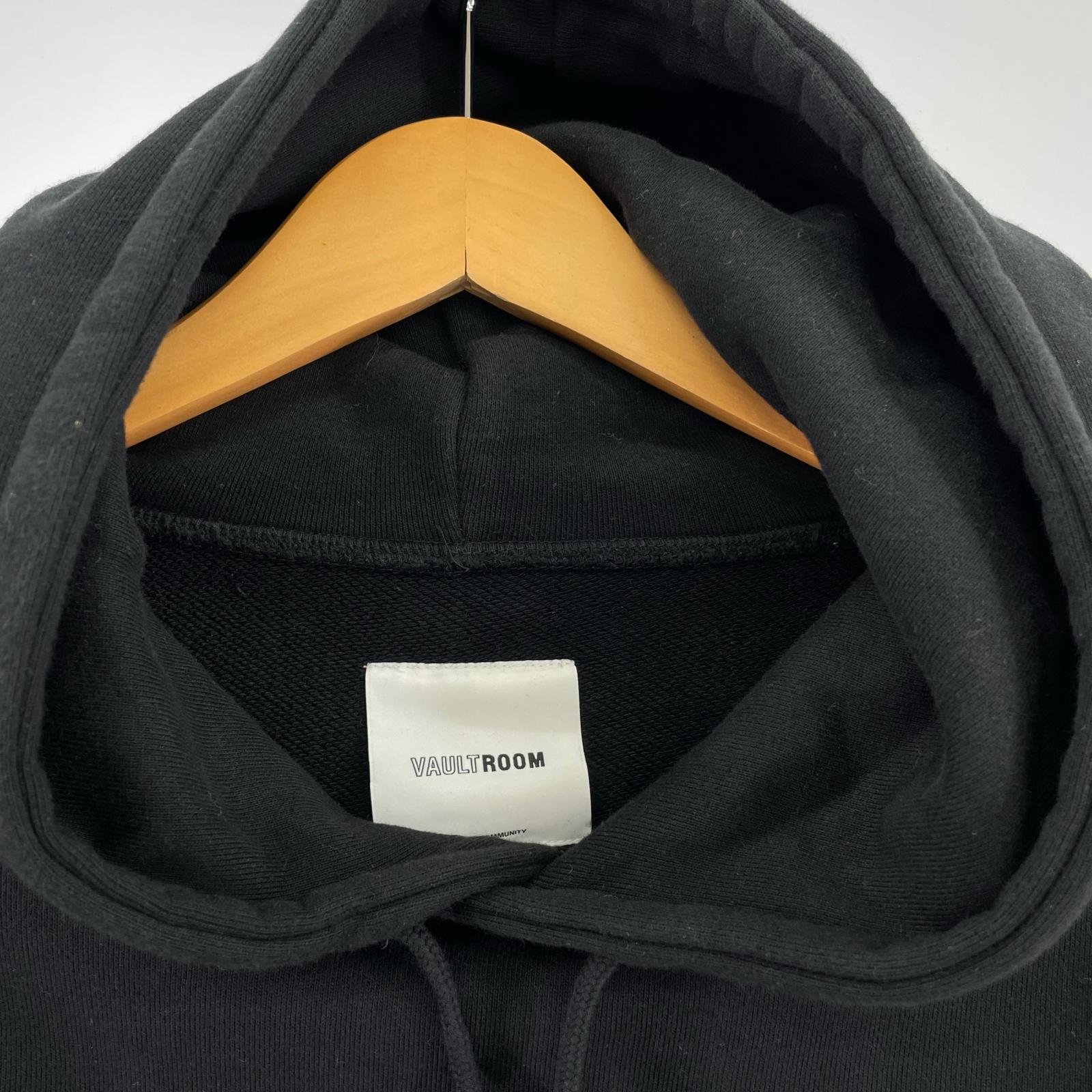 パーカー VAULT ROOM CHICKEN HOODIE BLACK L ブラック