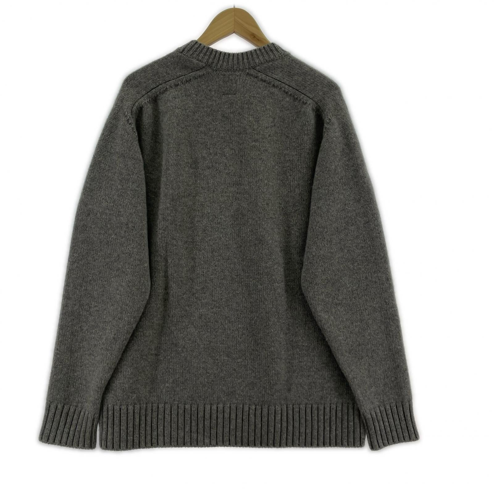 ニット Heavy Weight Cashmere Crew Neck Sweater 3 グレー
