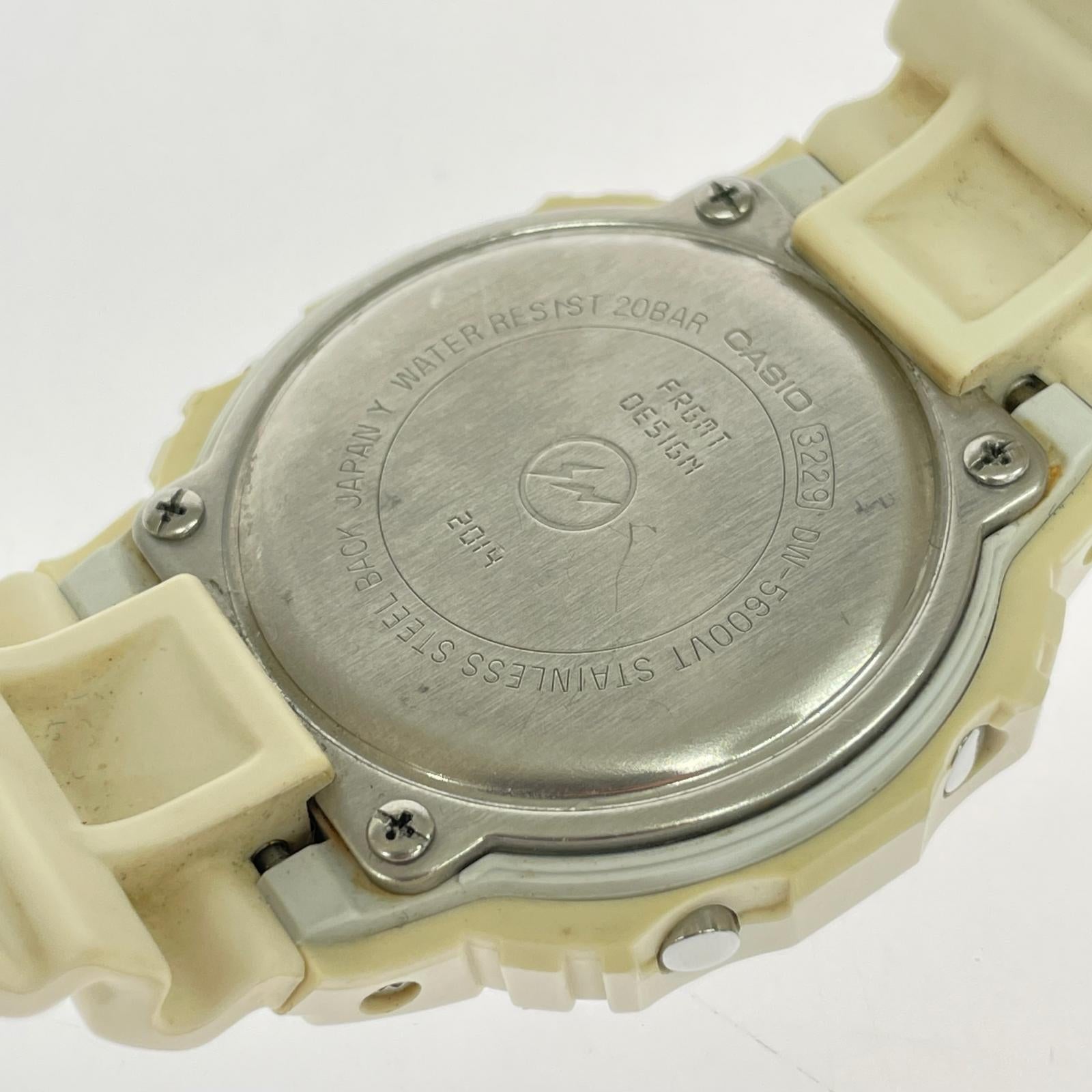 腕時計 fragment design DW-5600VT ホワイト デジタルクォーツ ホワイト