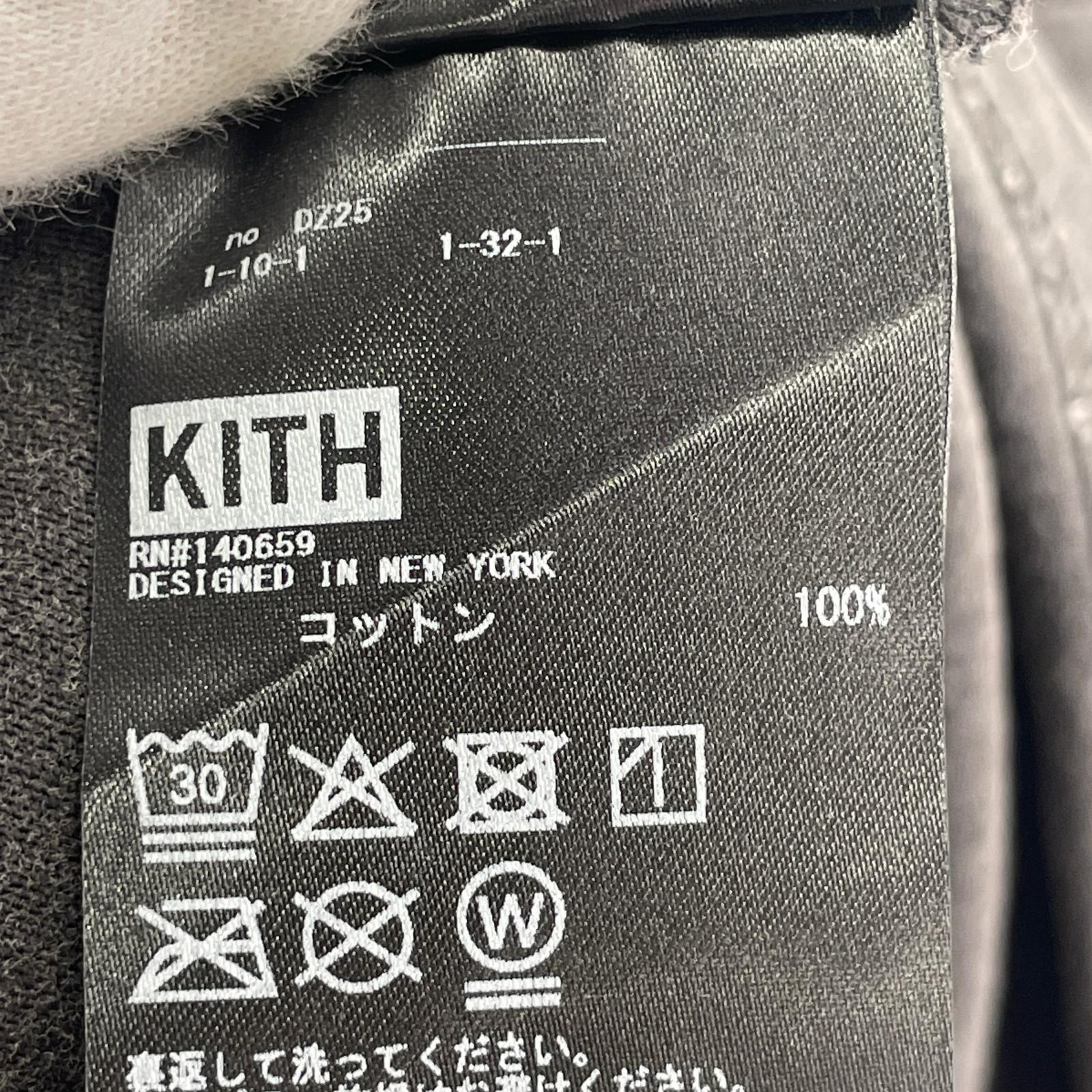 長袖Tシャツ KITH 25AW World Travel VINTAGE L/S Tee 黒 ブラック