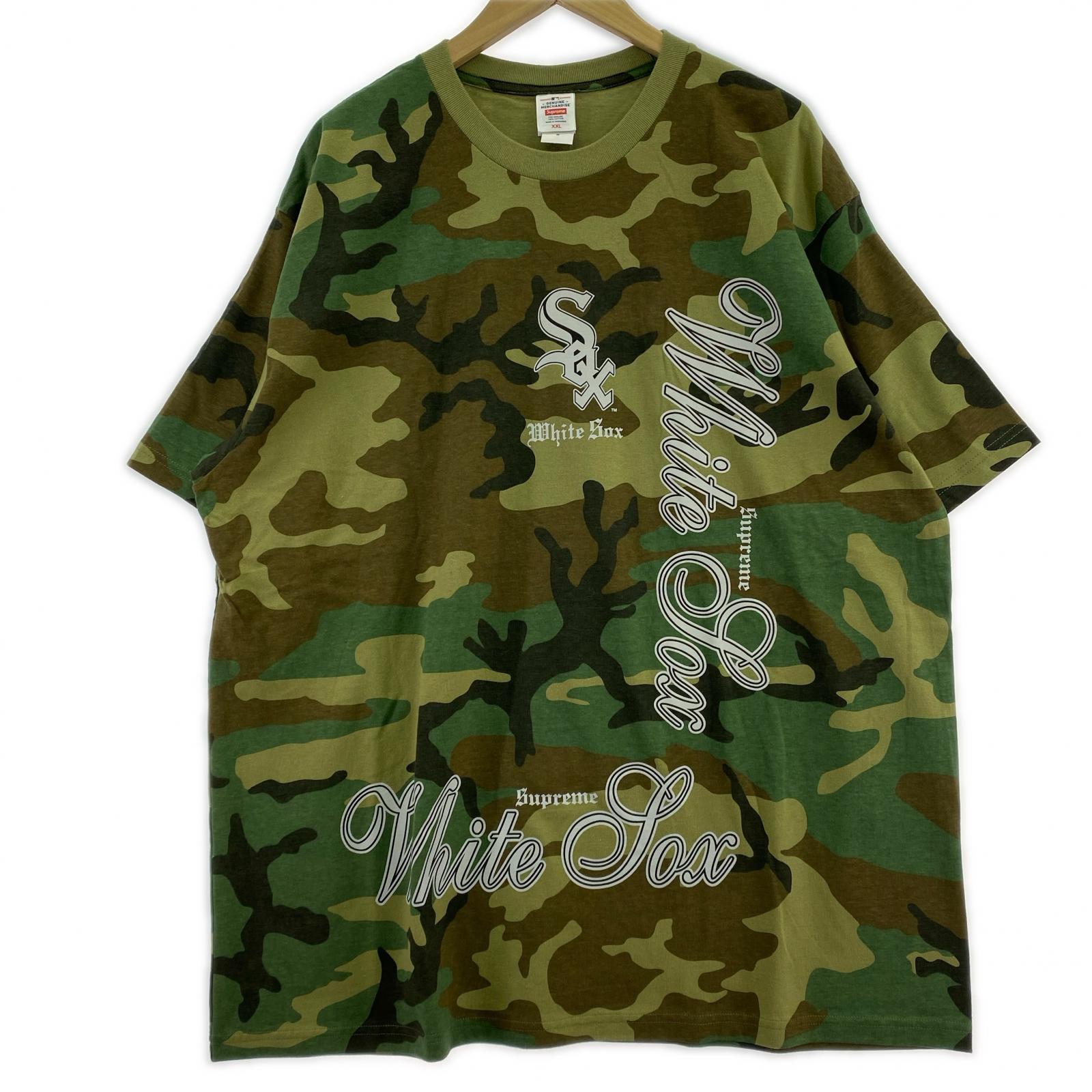 半袖Tシャツ Supreme 25AW MLB Teams Sox Tee Camo XXL カモ