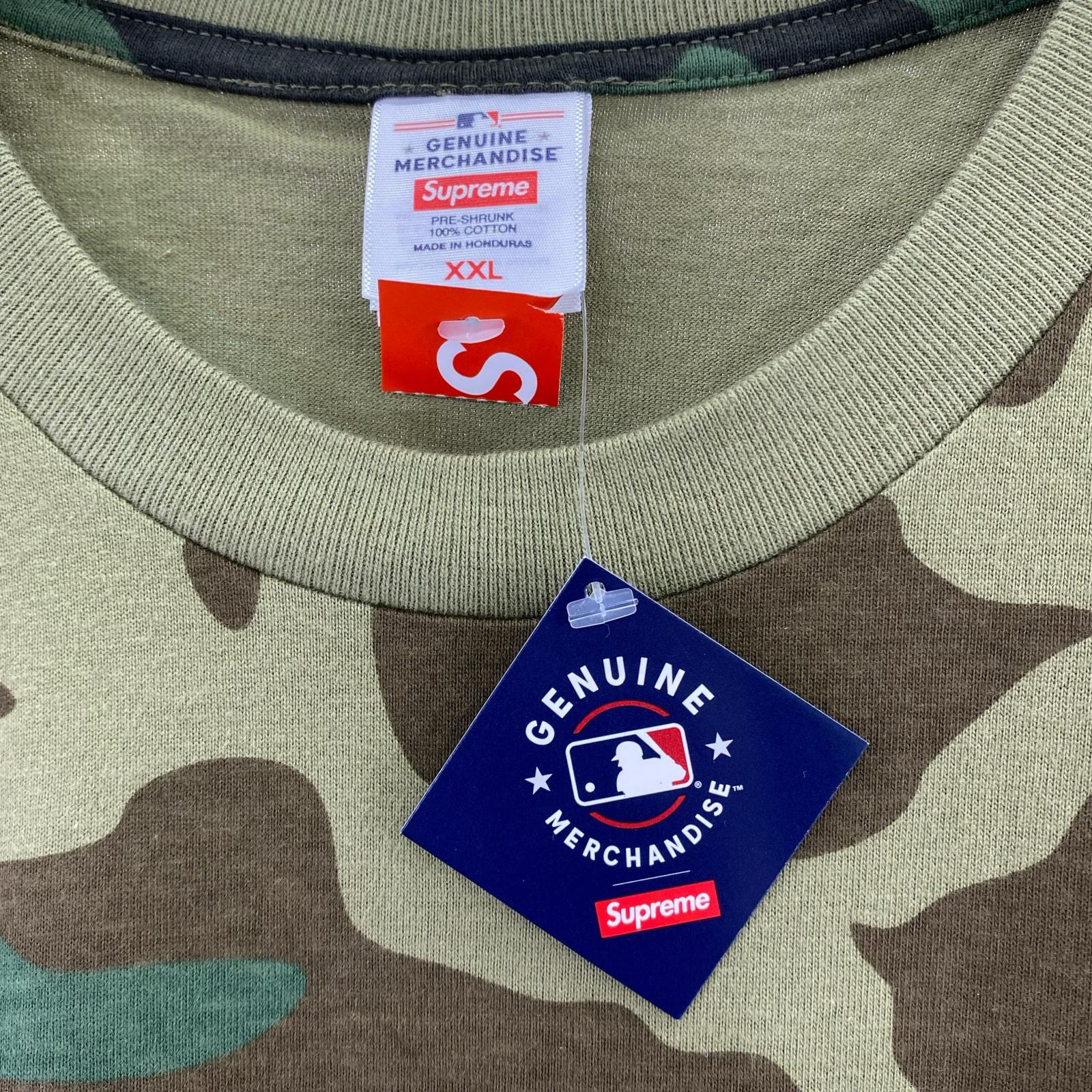 半袖Tシャツ Supreme 25AW MLB Teams Sox Tee Camo XXL カモ