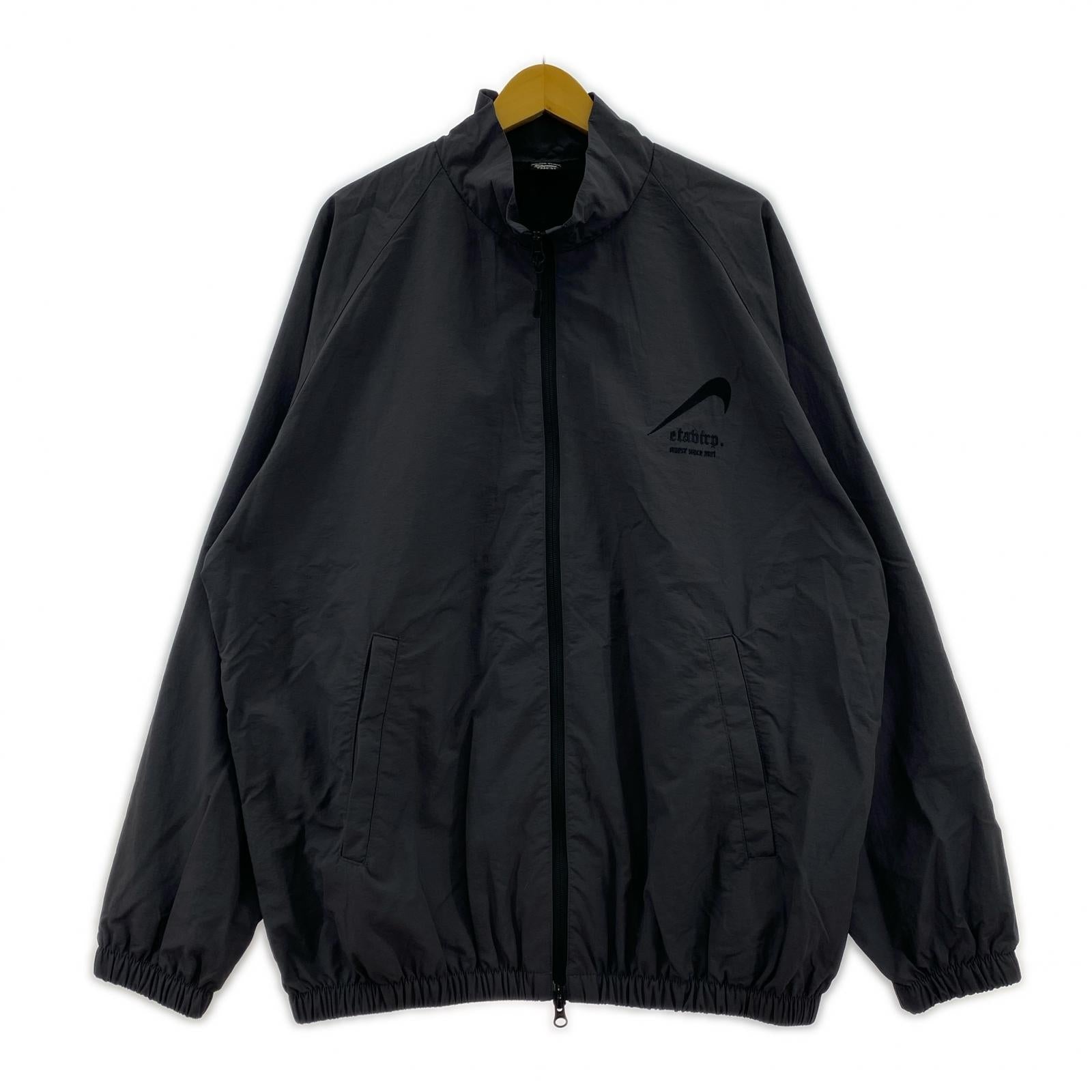 ジャケット etabirp ナイロンジャケット XL グレー グレー