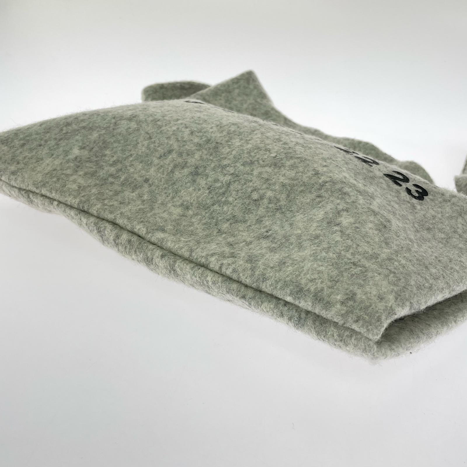 ショルダーバッグ 19AW ウールトートバッグ グレー グレー