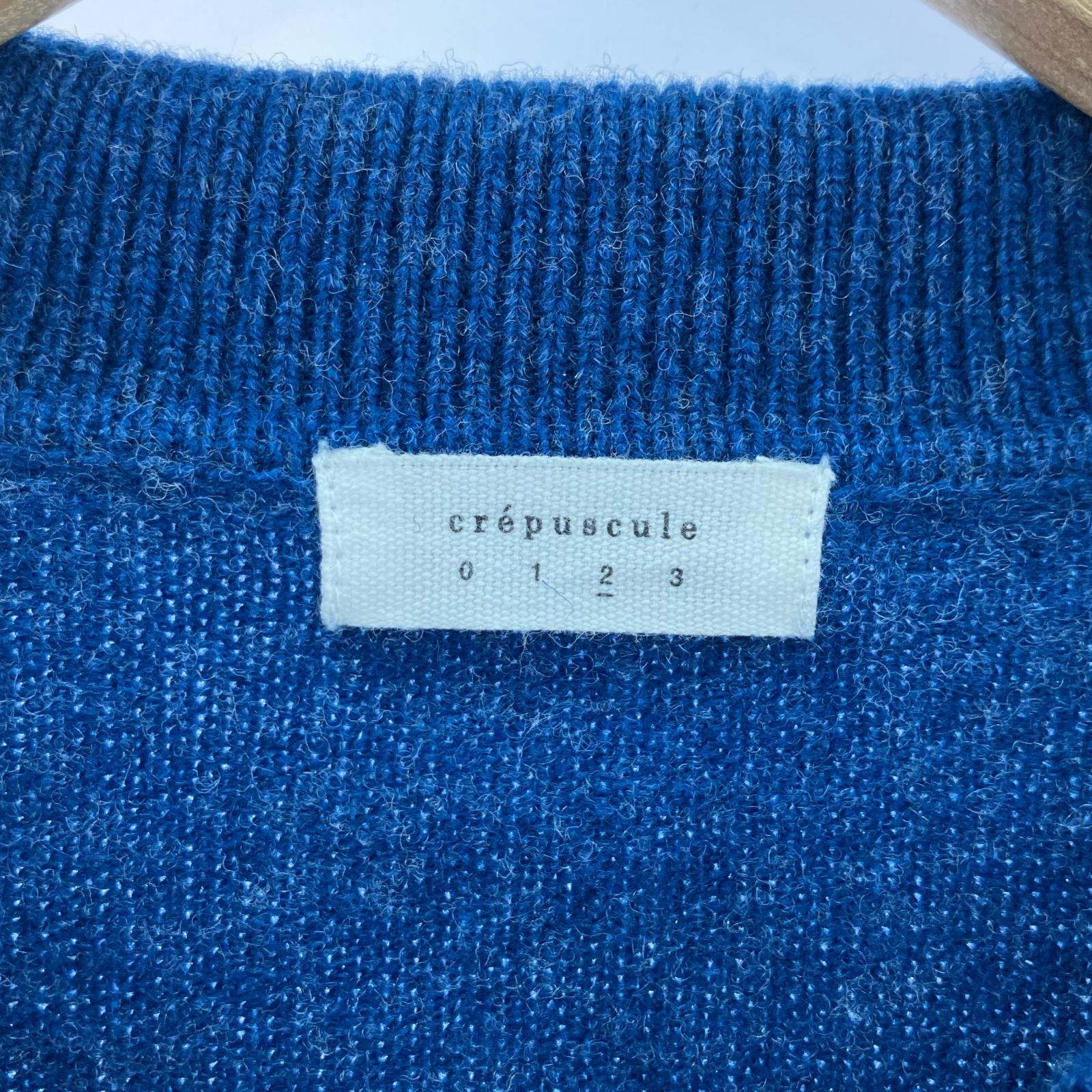 ニット M-G Knit Polo 2 ブルー