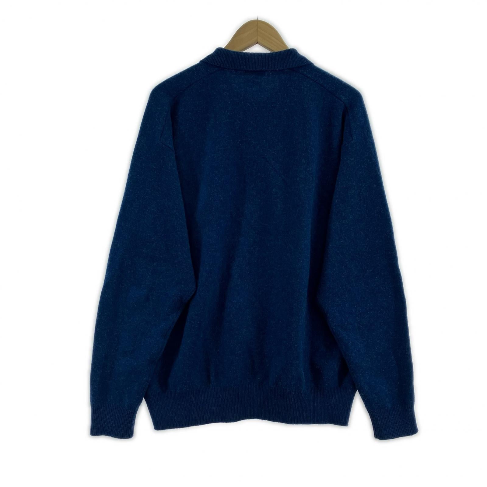 ニット M-G Knit Polo 2 ブルー